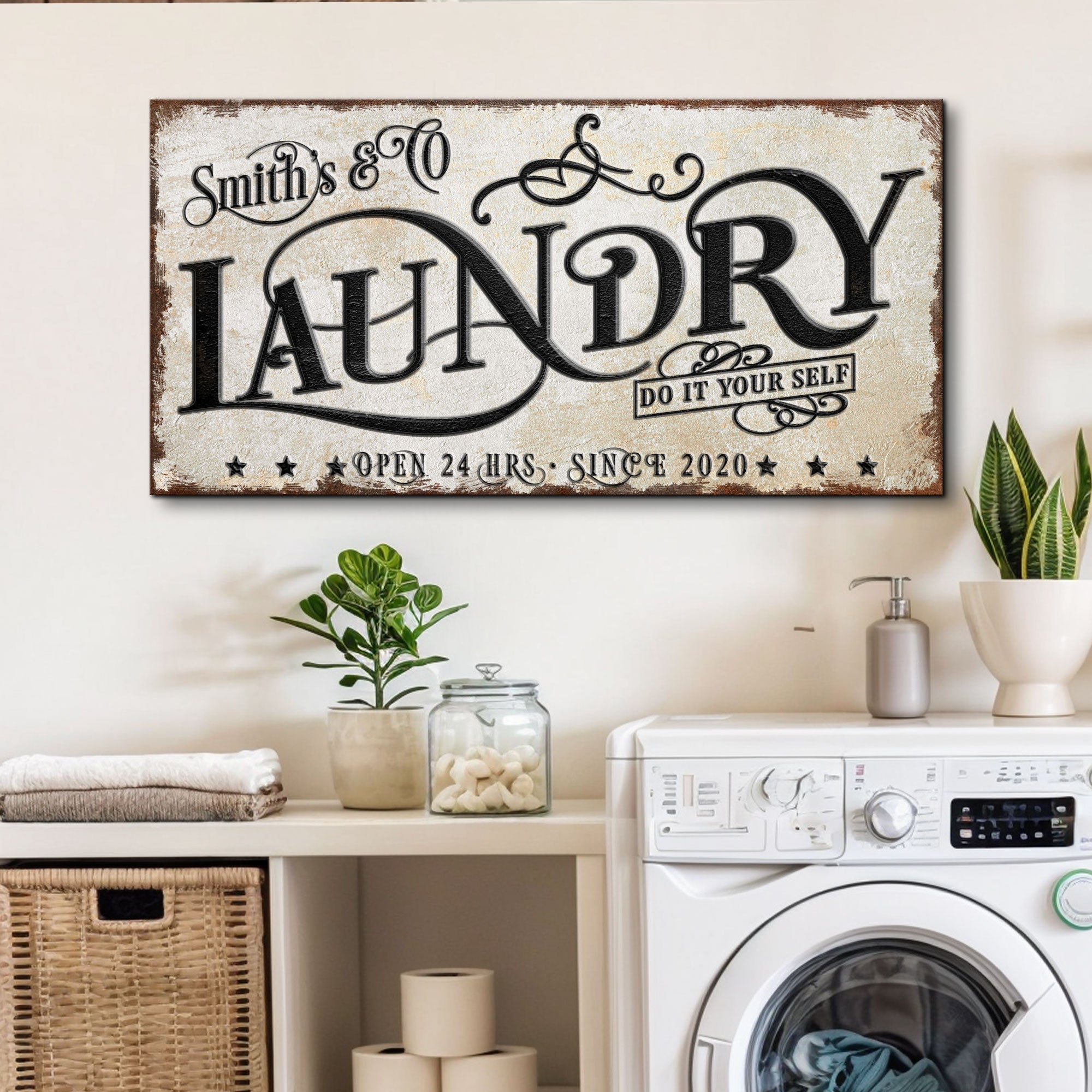 The Laundry Room Sign VI on sale at MyriadMart