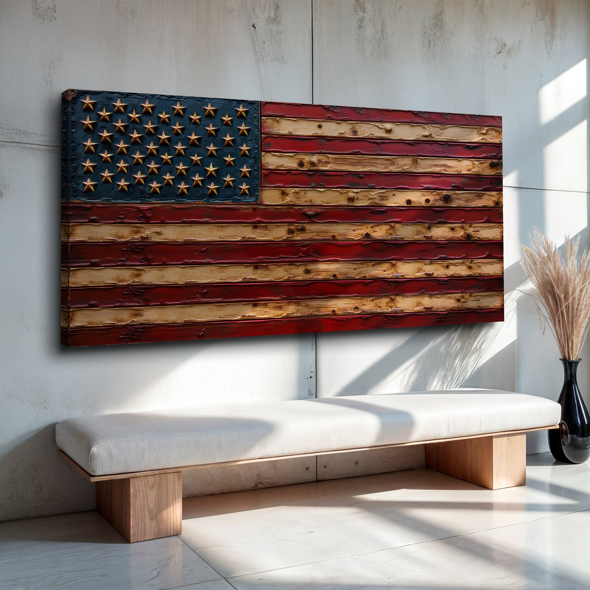 Old Glory American Flag Wall Art on sale at MyriadMart