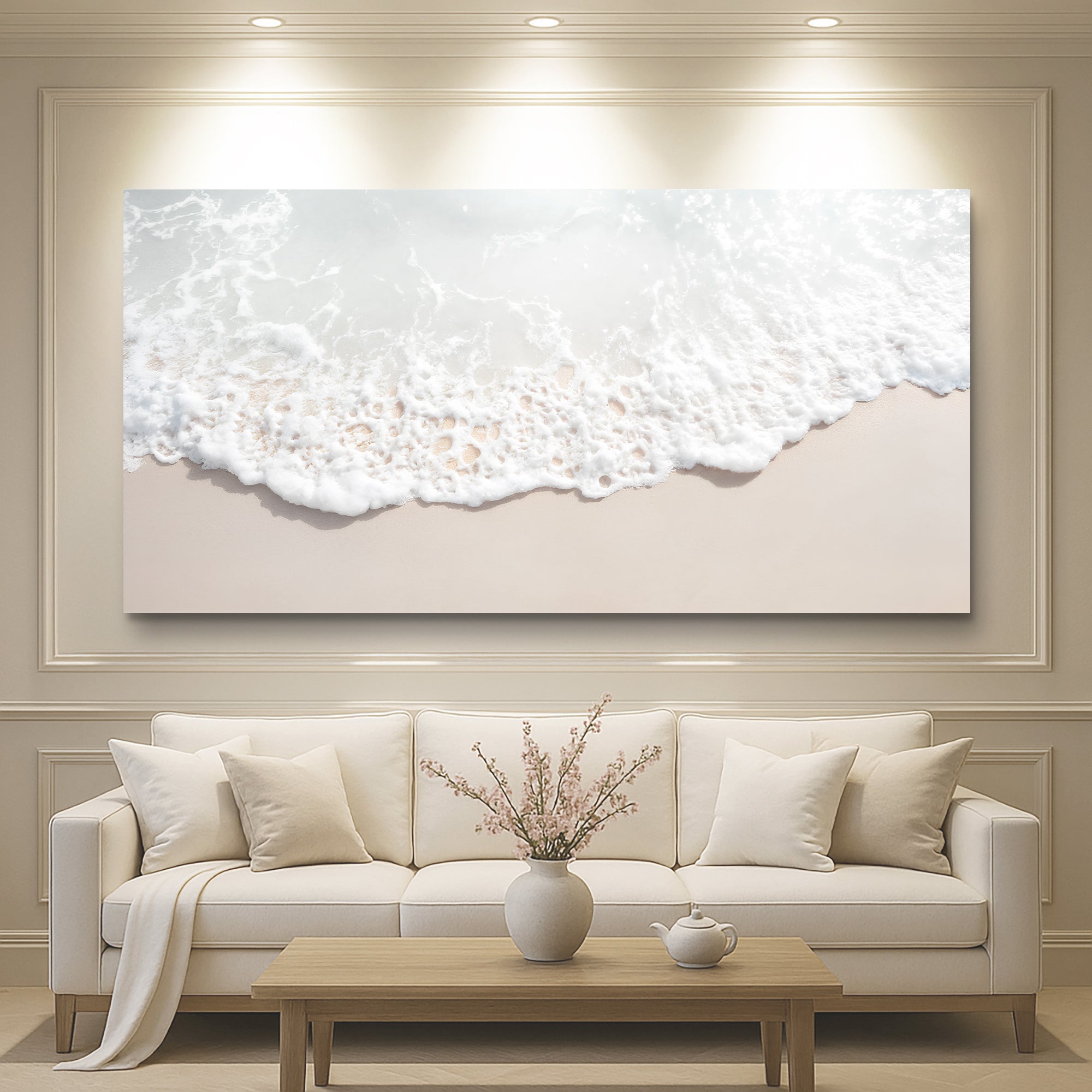 Sandy Waves Wall Art on sale at MyriadMart
