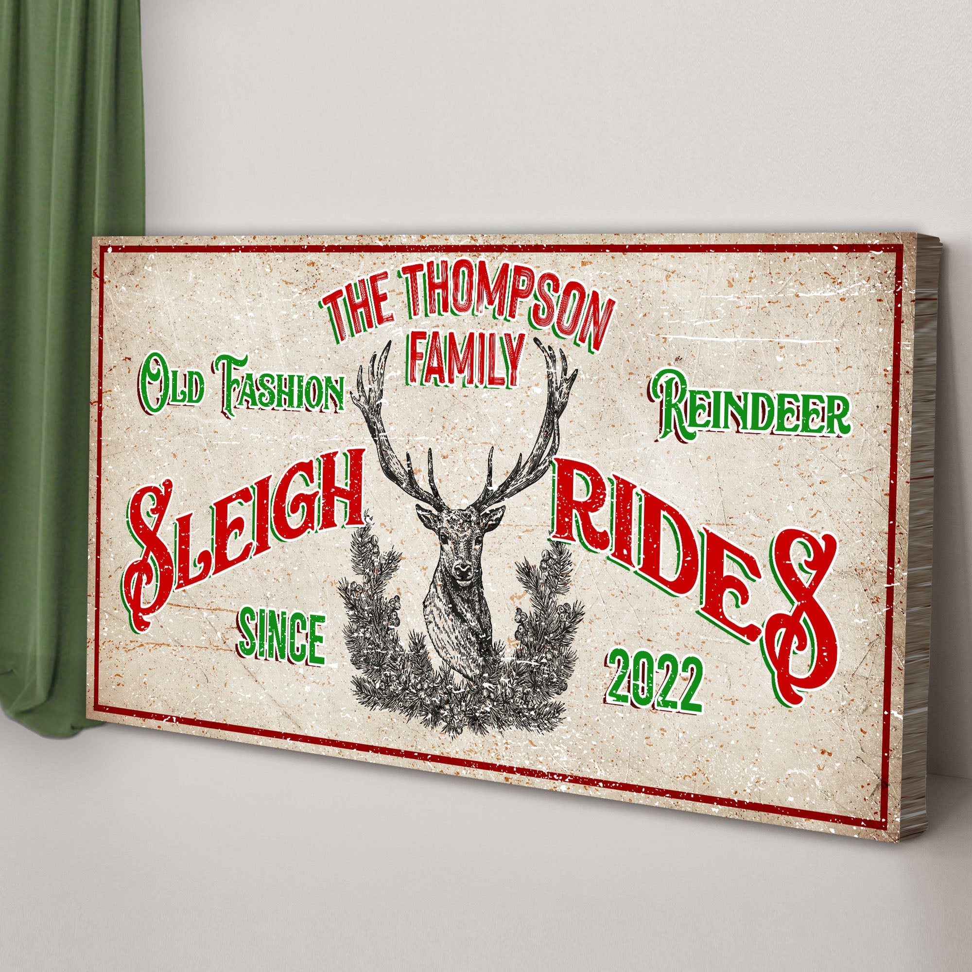 Christmas Reindeer Sign on sale at MyriadMart