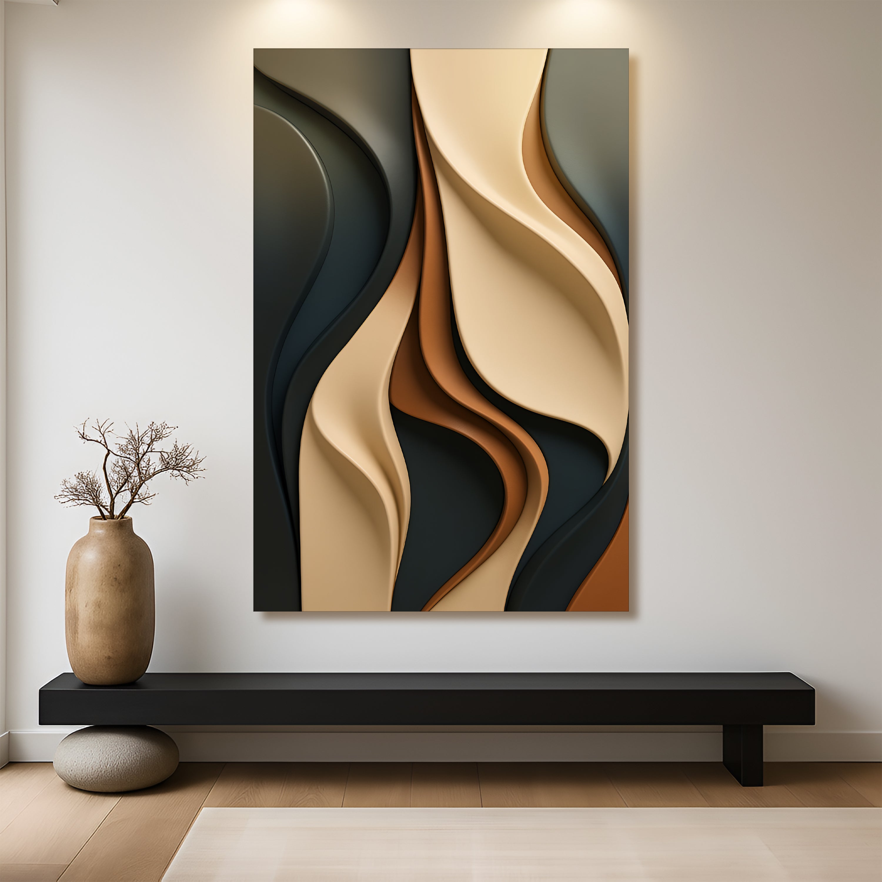 Modern Abstract Minimalist Wall Art on sale at MyriadMart