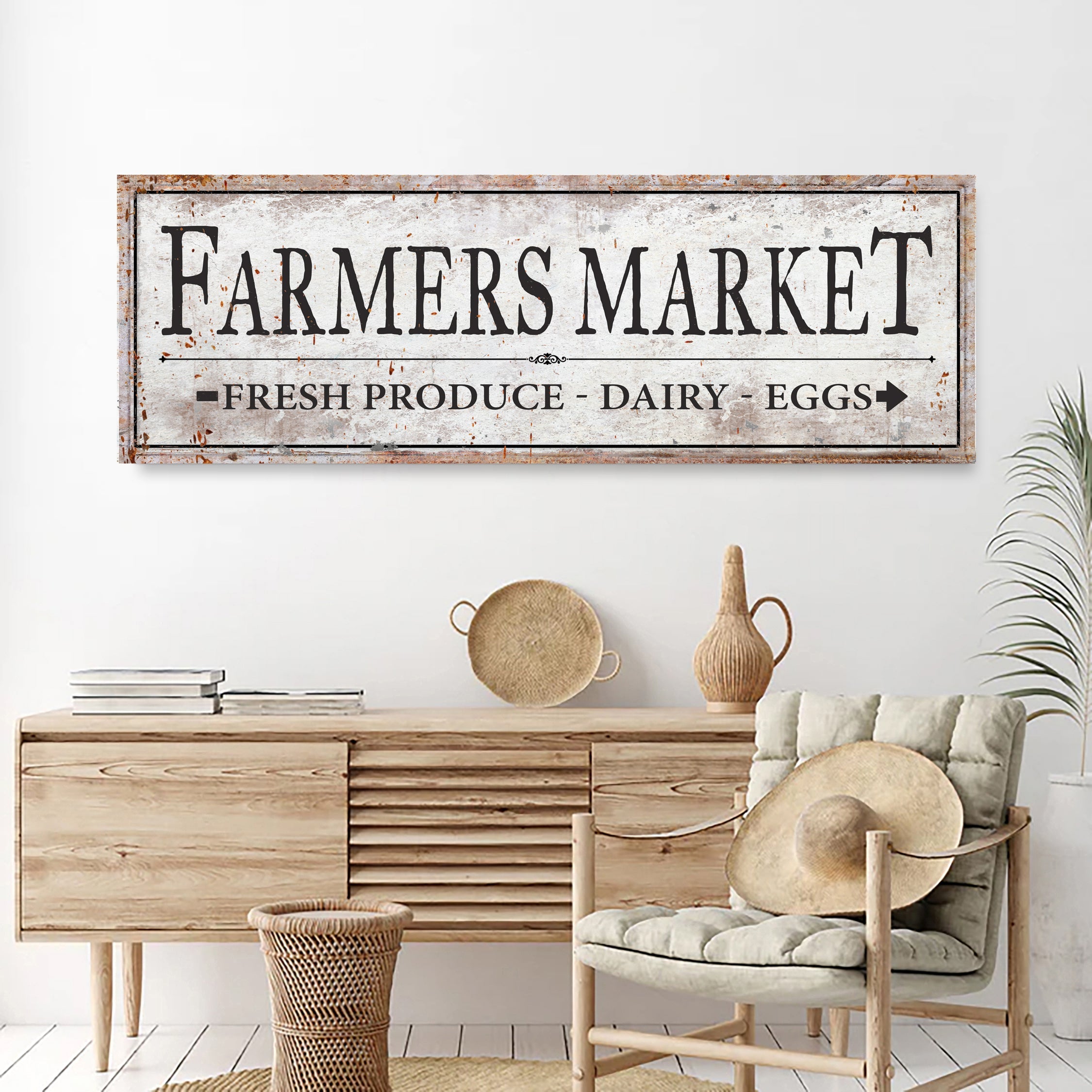 Farmers Market Sign III on sale at MyriadMart