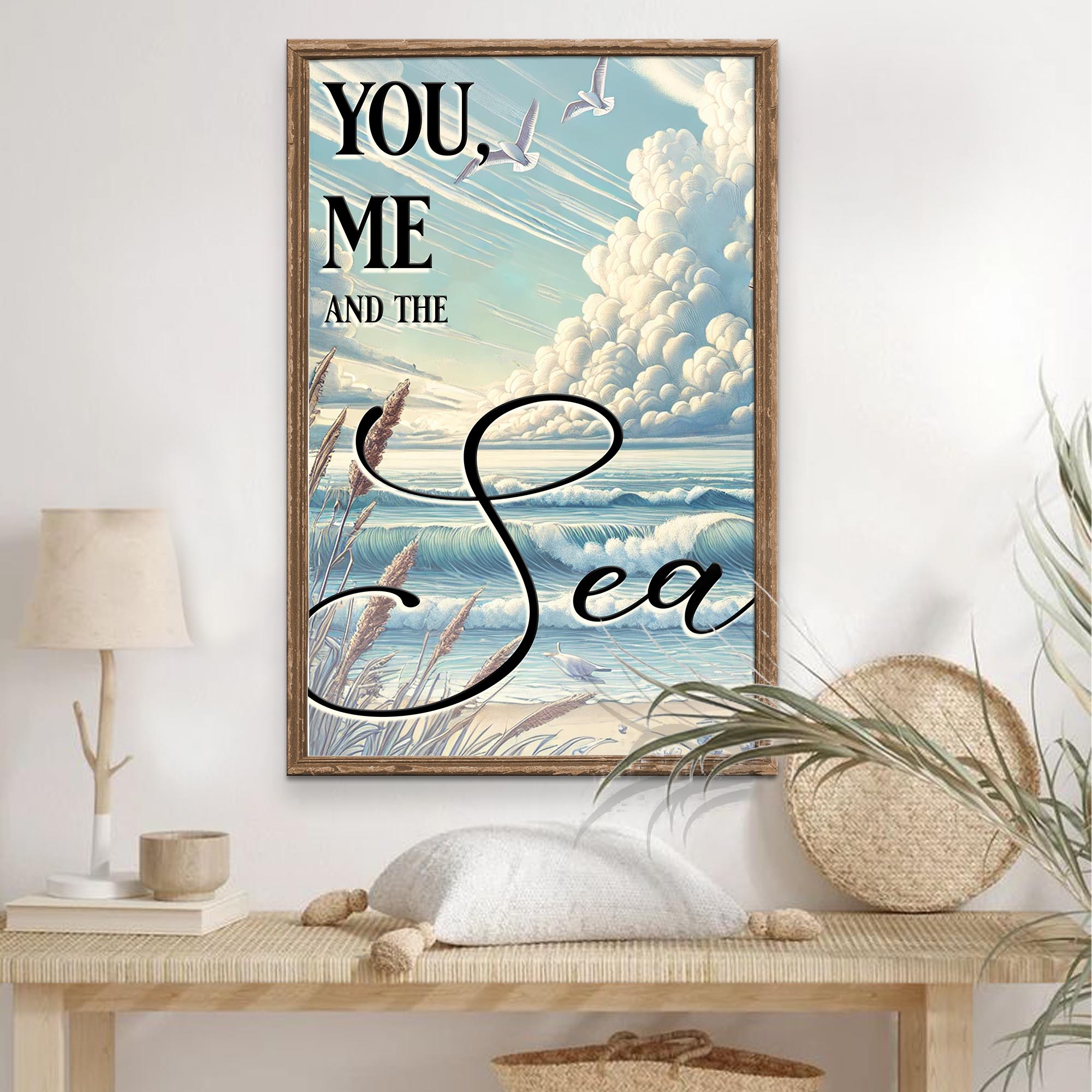 You Me and the Sea Coastal Sign III on sale at MyriadMart