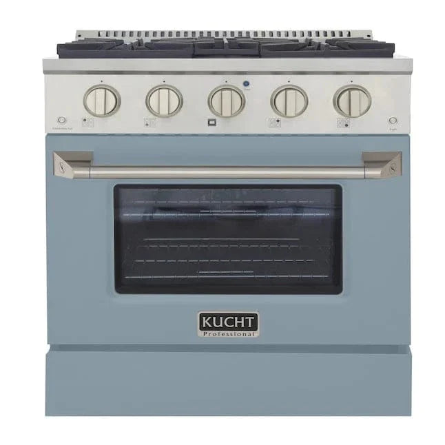 Kucht 30” Pro-Style Kitchen Dual Fuel Range - KDF302/LP-LB on sale at MyriadMart