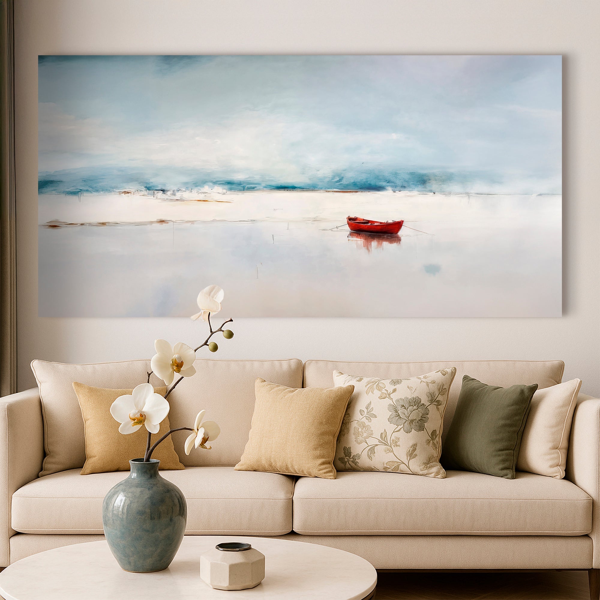 Misty Morning Abstract Wall Art on sale at MyriadMart