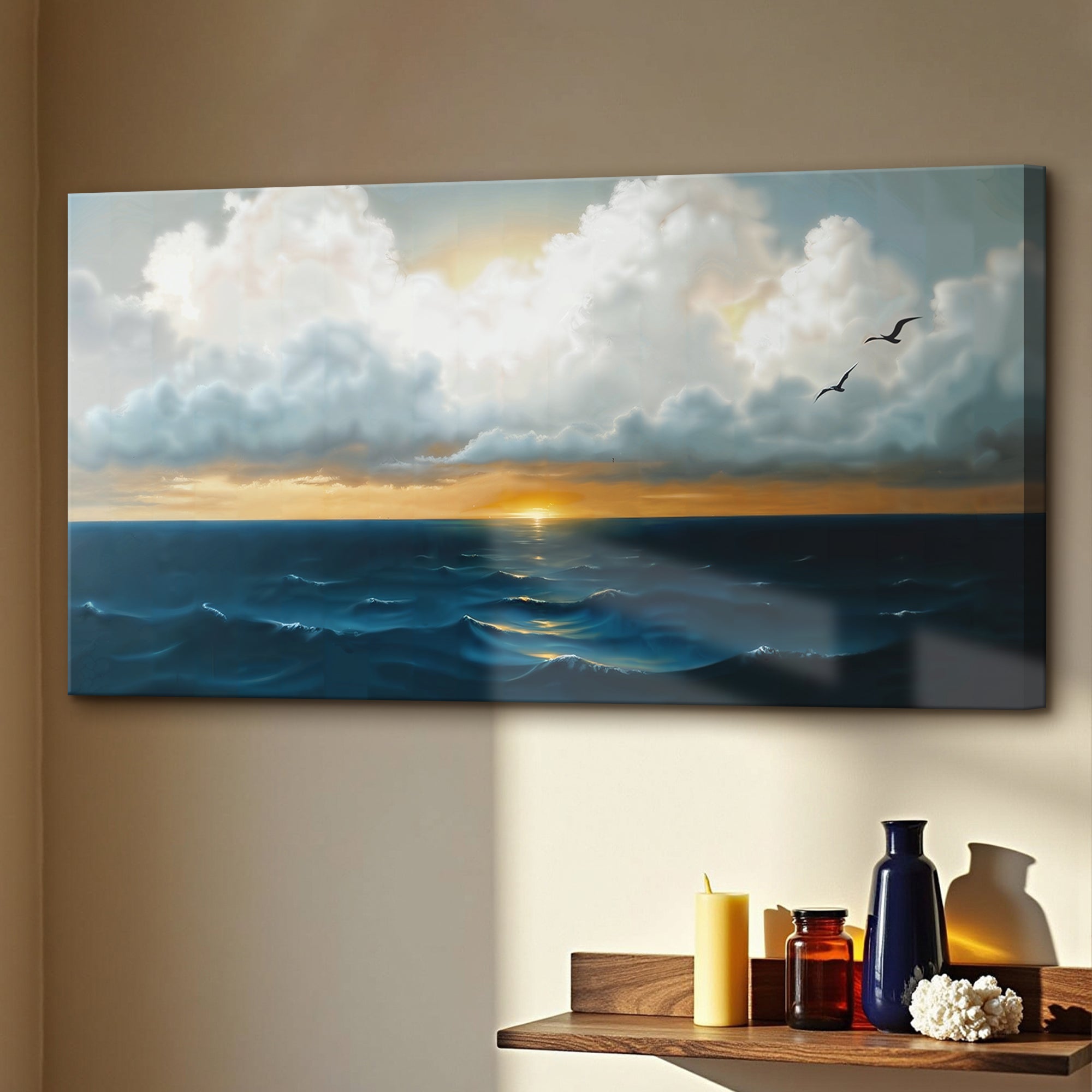 Waterscape Abstract Wall Art II on sale at MyriadMart