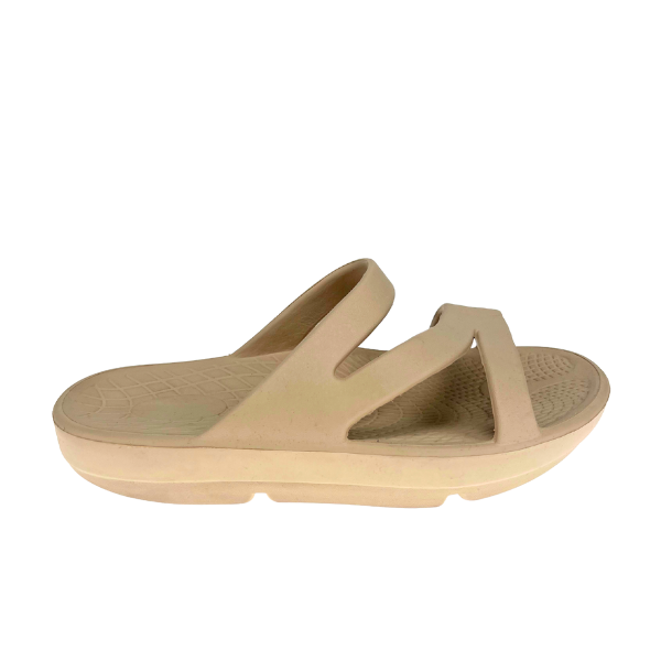 Sovella Active Recovery Sandals Women's PF Slide Beige on sale at MyriadMart