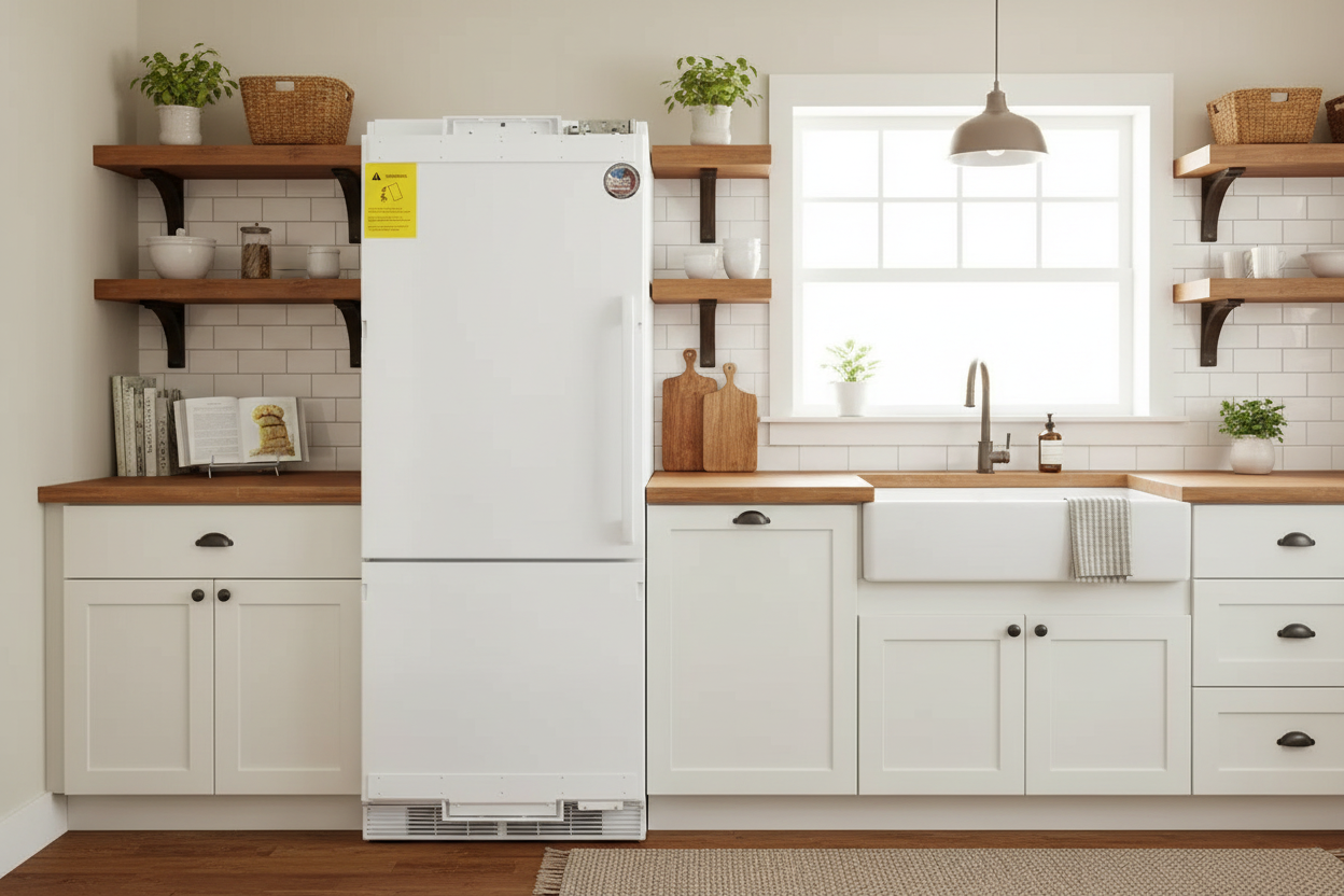 Kucht 30" Built-In Panel Ready Refrigerator Column KR300TR on sale at MyriadMart