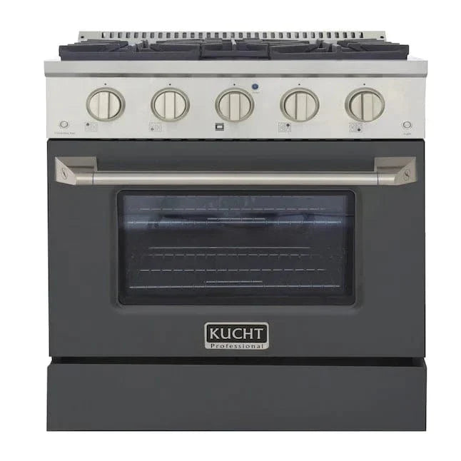Kucht 30” Pro-Style Kitchen Dual Fuel Range - KDF302-GR on sale at MyriadMart