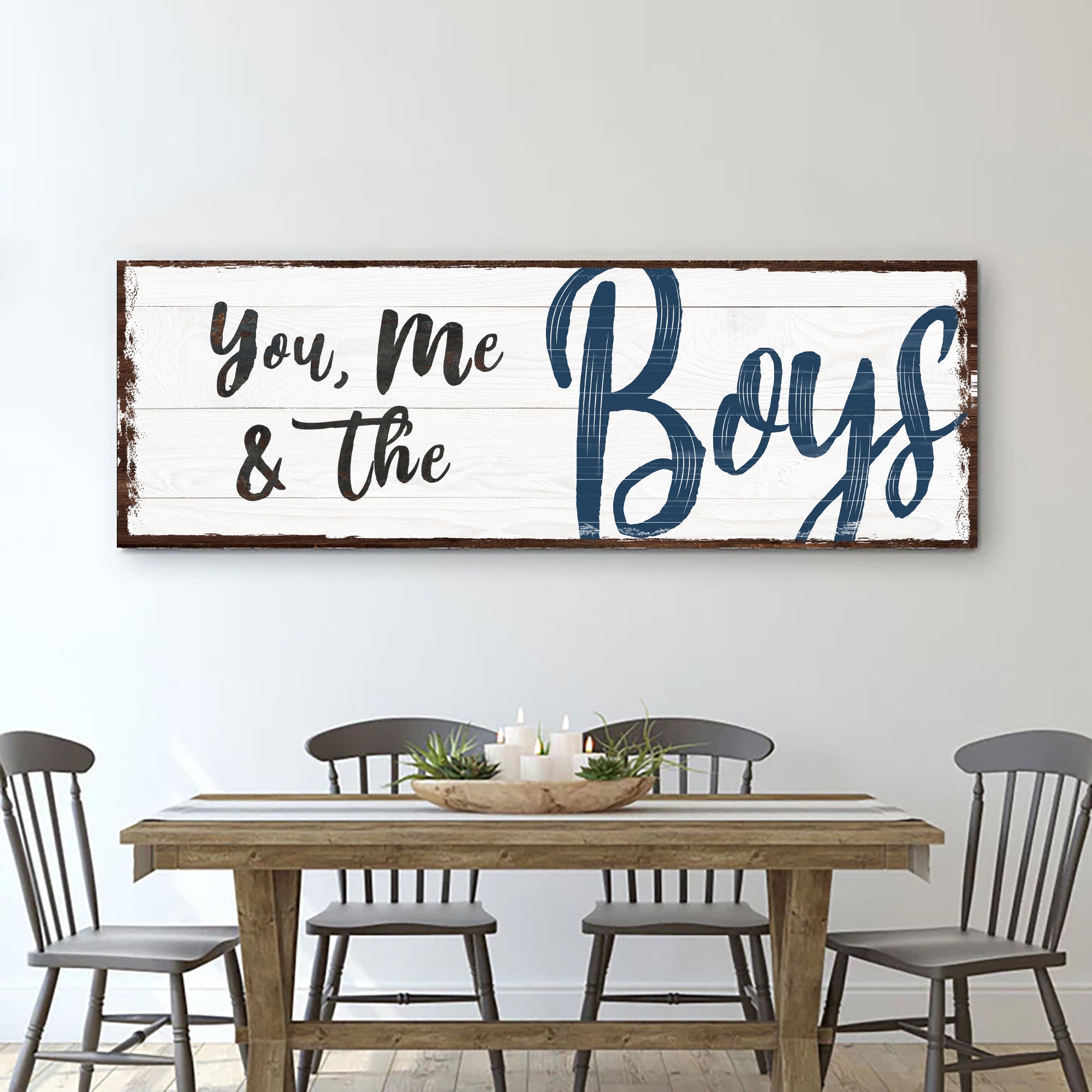 You, Me And The Boys Sign VII on sale at MyriadMart