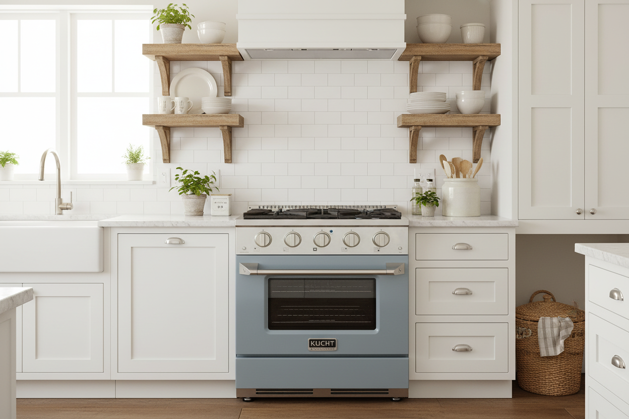 Kucht 30” Pro-Style Kitchen Dual Fuel Range - KDF302-LB on sale at MyriadMart