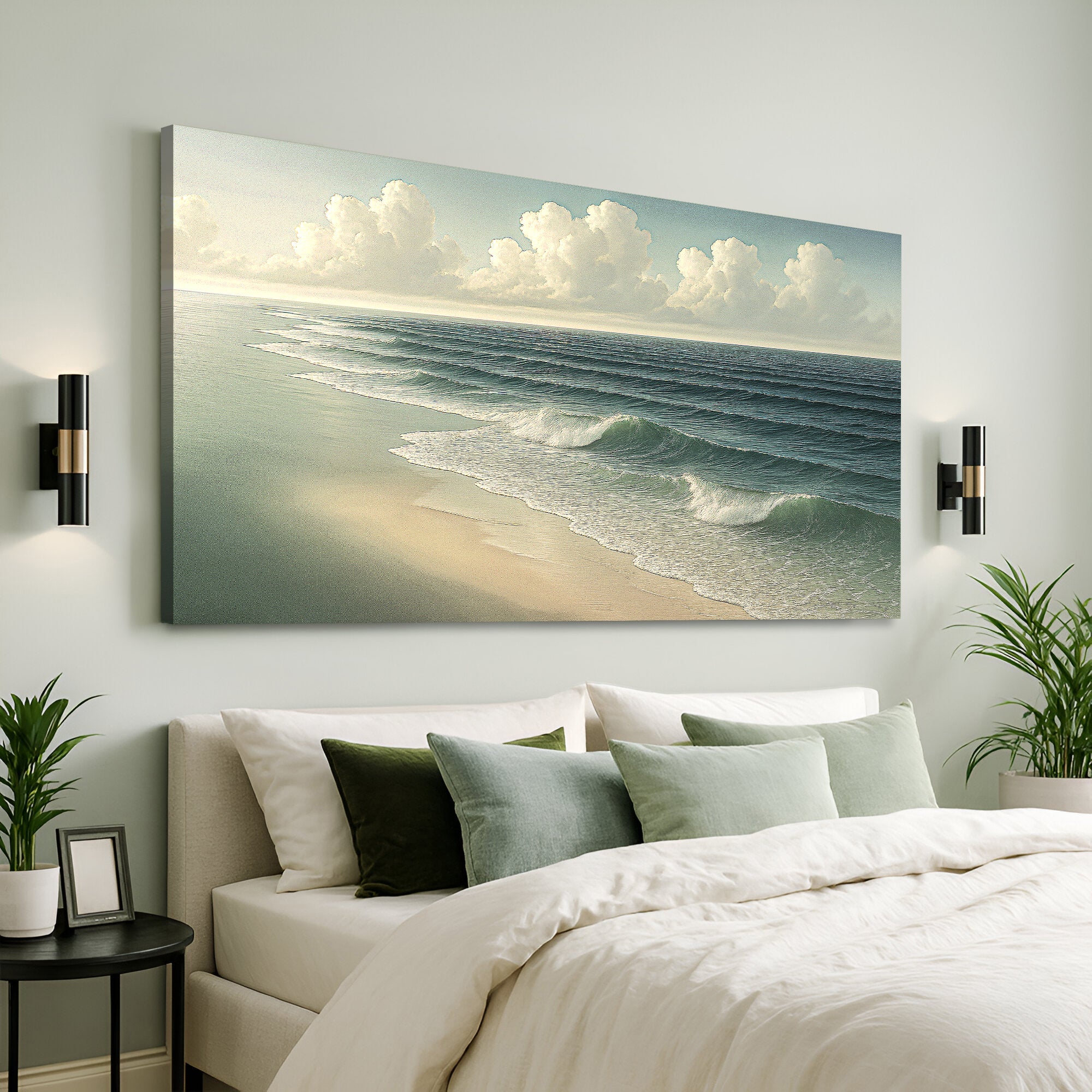 Beach Shoreline Coastal Wall Art VI on sale at MyriadMart