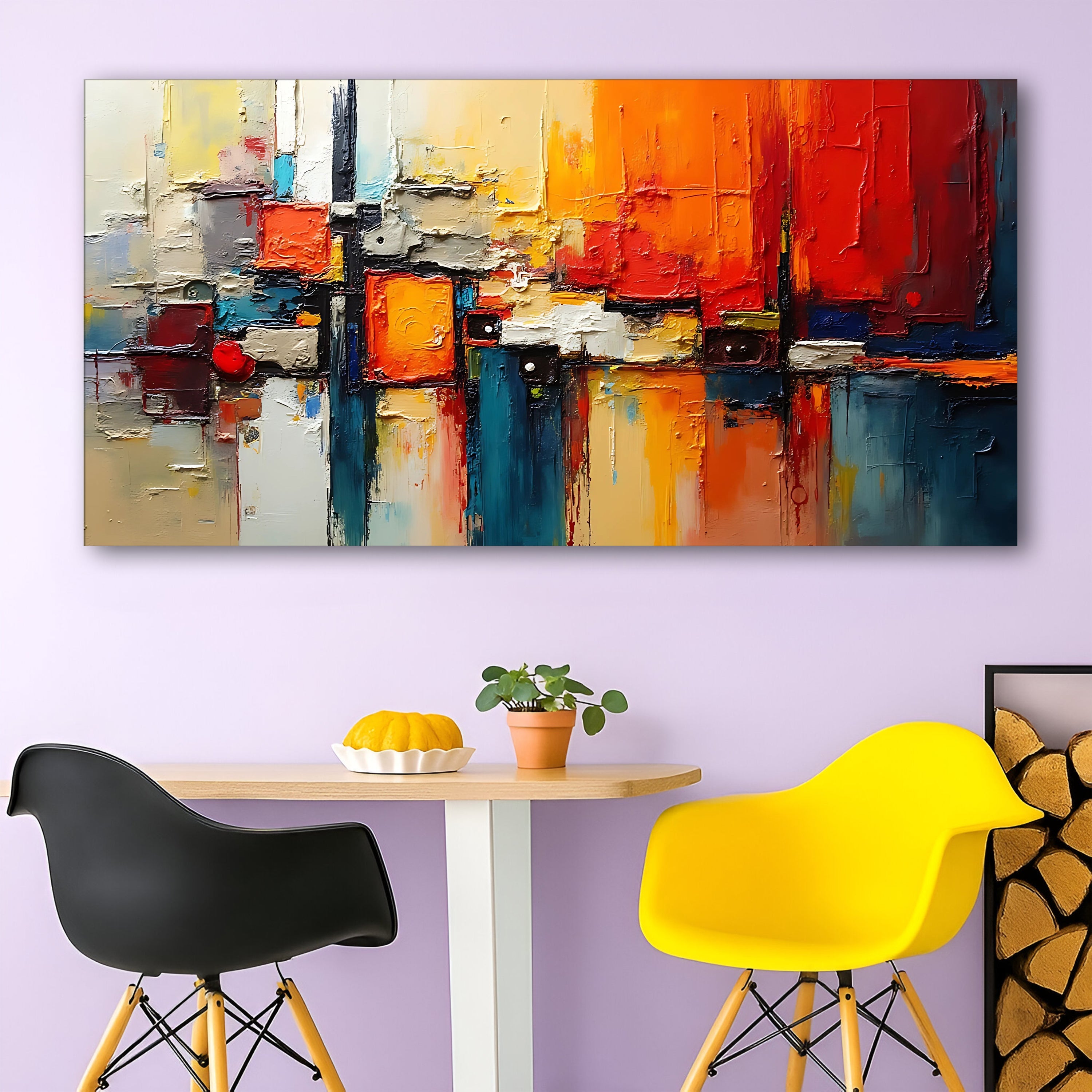 Colorful Abstract Wall Art II on sale at MyriadMart