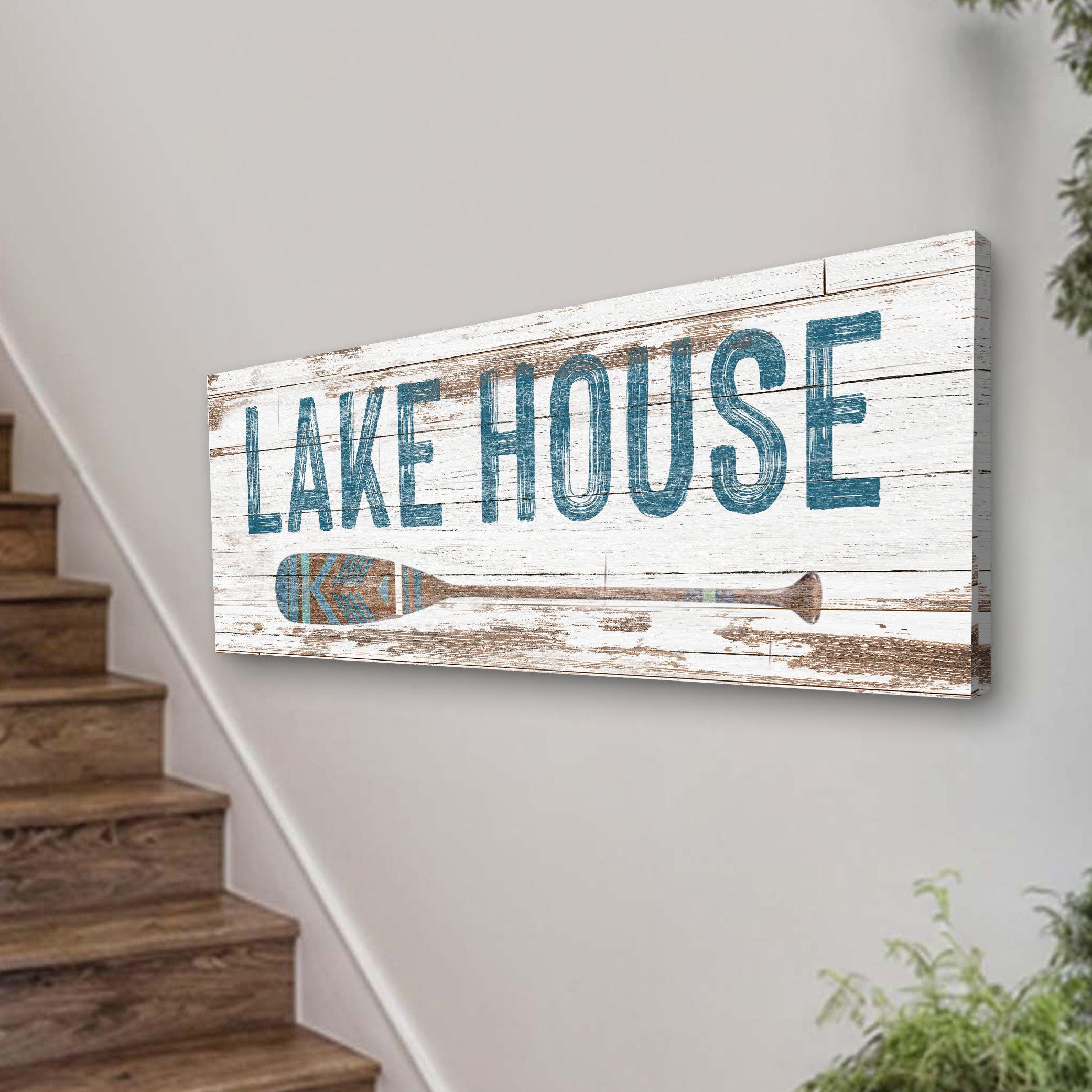 Lake House Coastal Sign II on sale at MyriadMart