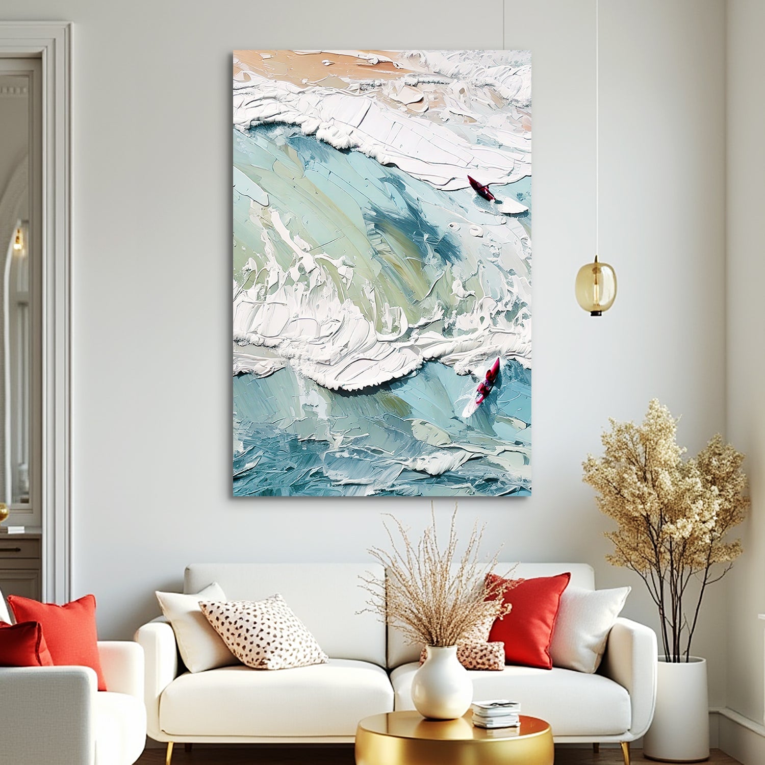 3D Sea Wall Art on sale at MyriadMart