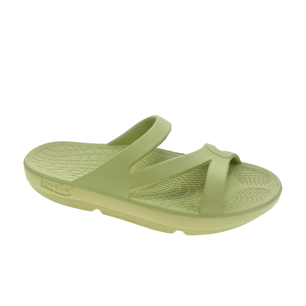 Sovella active Recovery Sandals Women's PF Green Slide on sale at MyriadMart