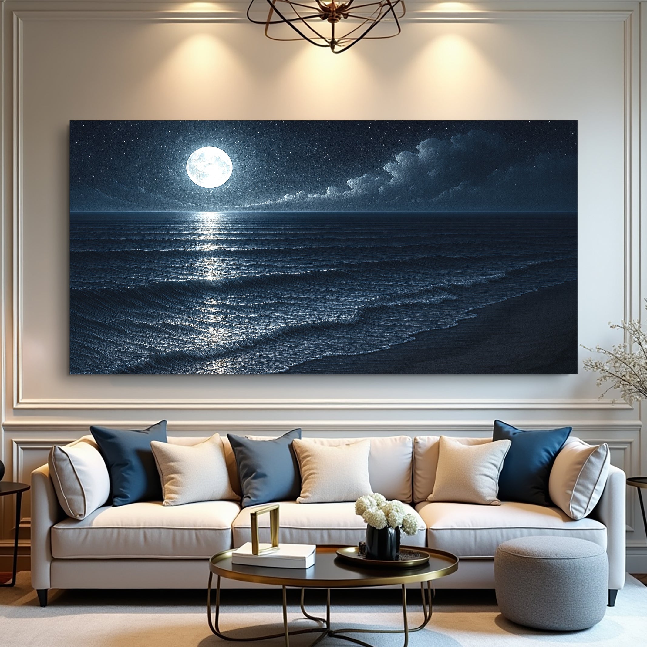 Beach Shoreline Coastal Wall Art on sale at MyriadMart