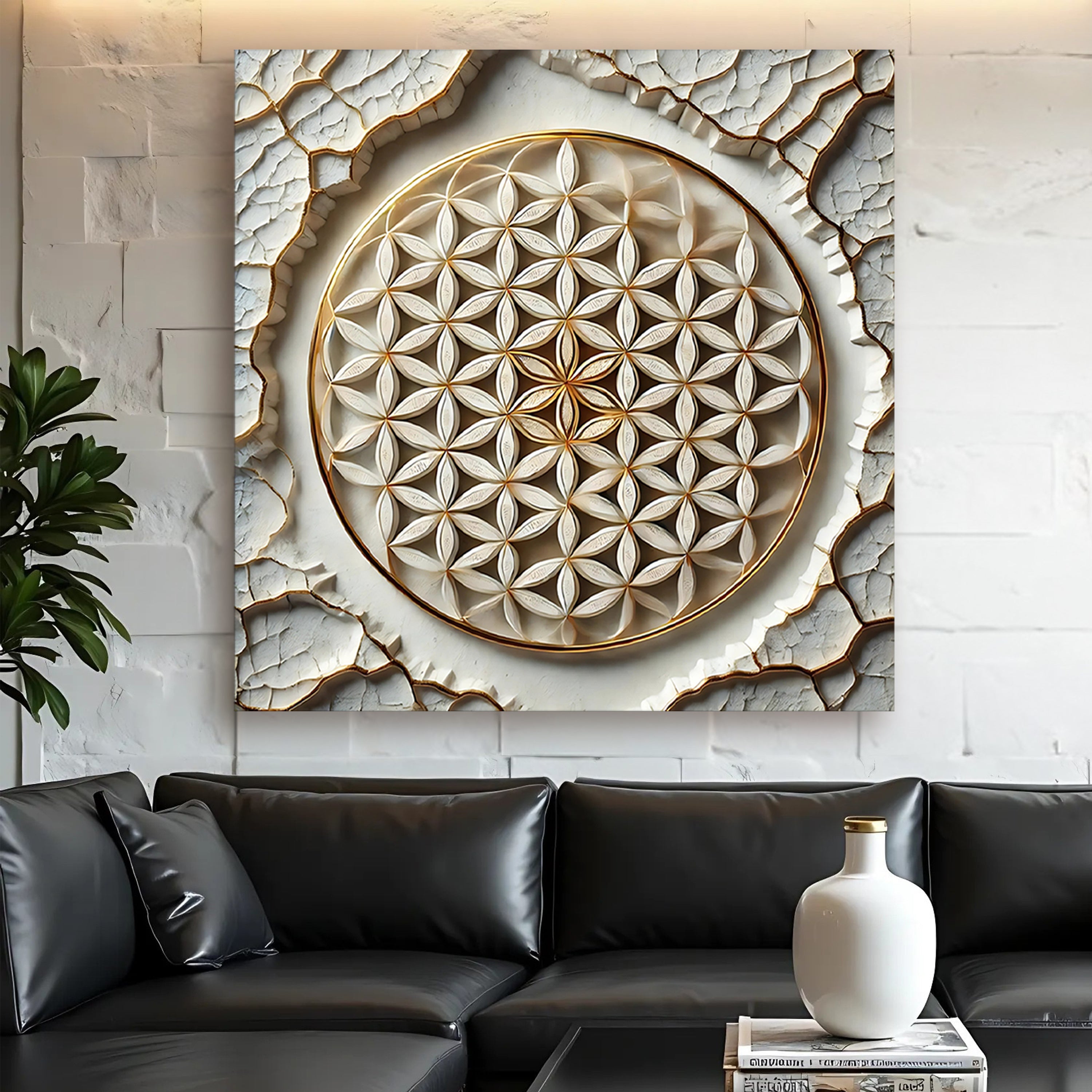 Flower Of Life Wall Art VI on sale at MyriadMart