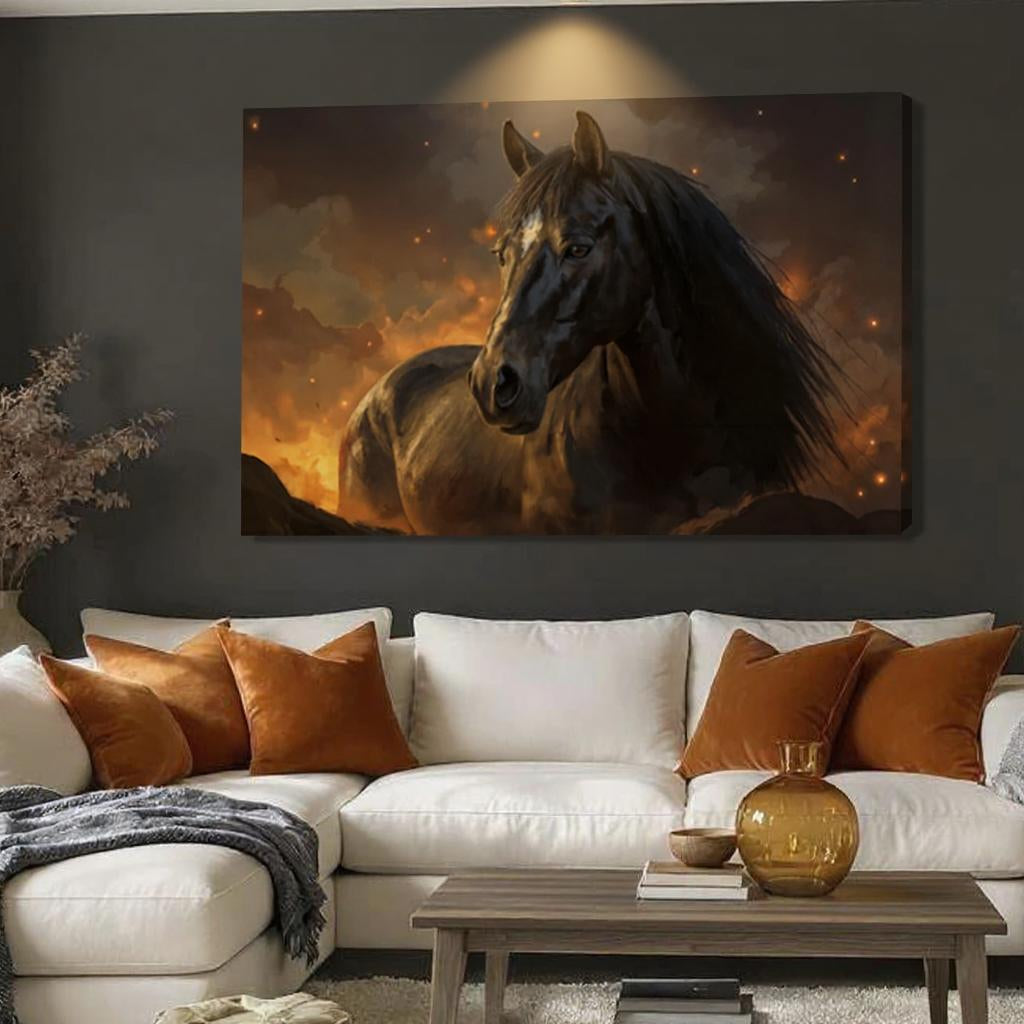 Horse Watercolor Wall Art on sale at MyriadMart