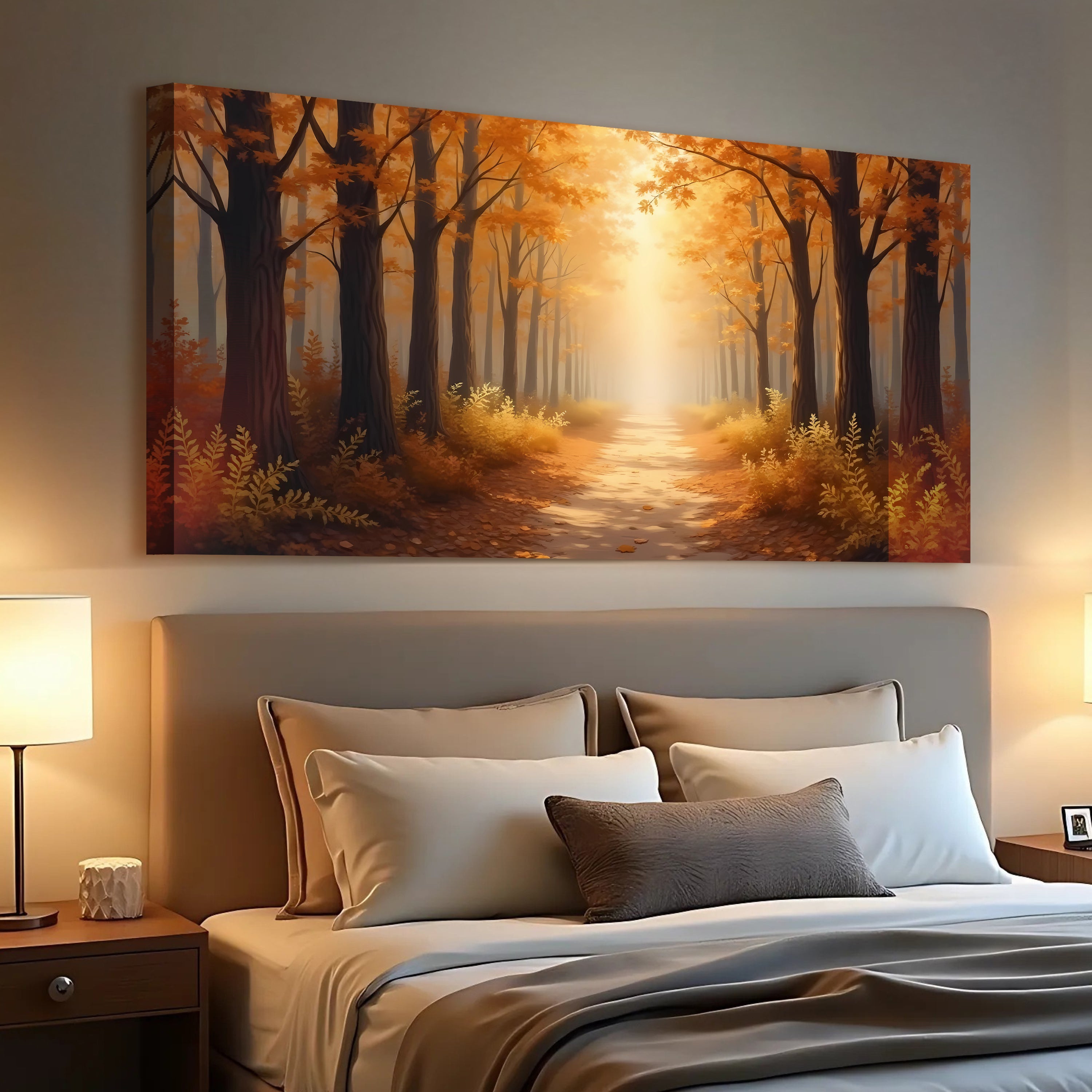 Abstract Forest Landscape Wall Art on sale at MyriadMart
