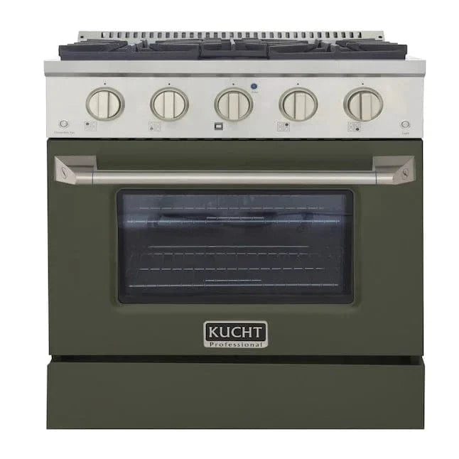 Kucht 30” Pro-Style Kitchen Dual Fuel Range - KDF302/LP-OG on sale at MyriadMart