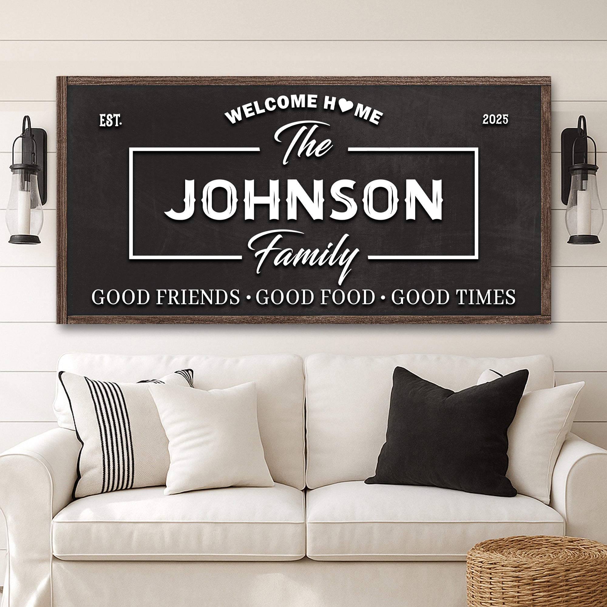Welcome Home Wall Sign on sale at MyriadMart