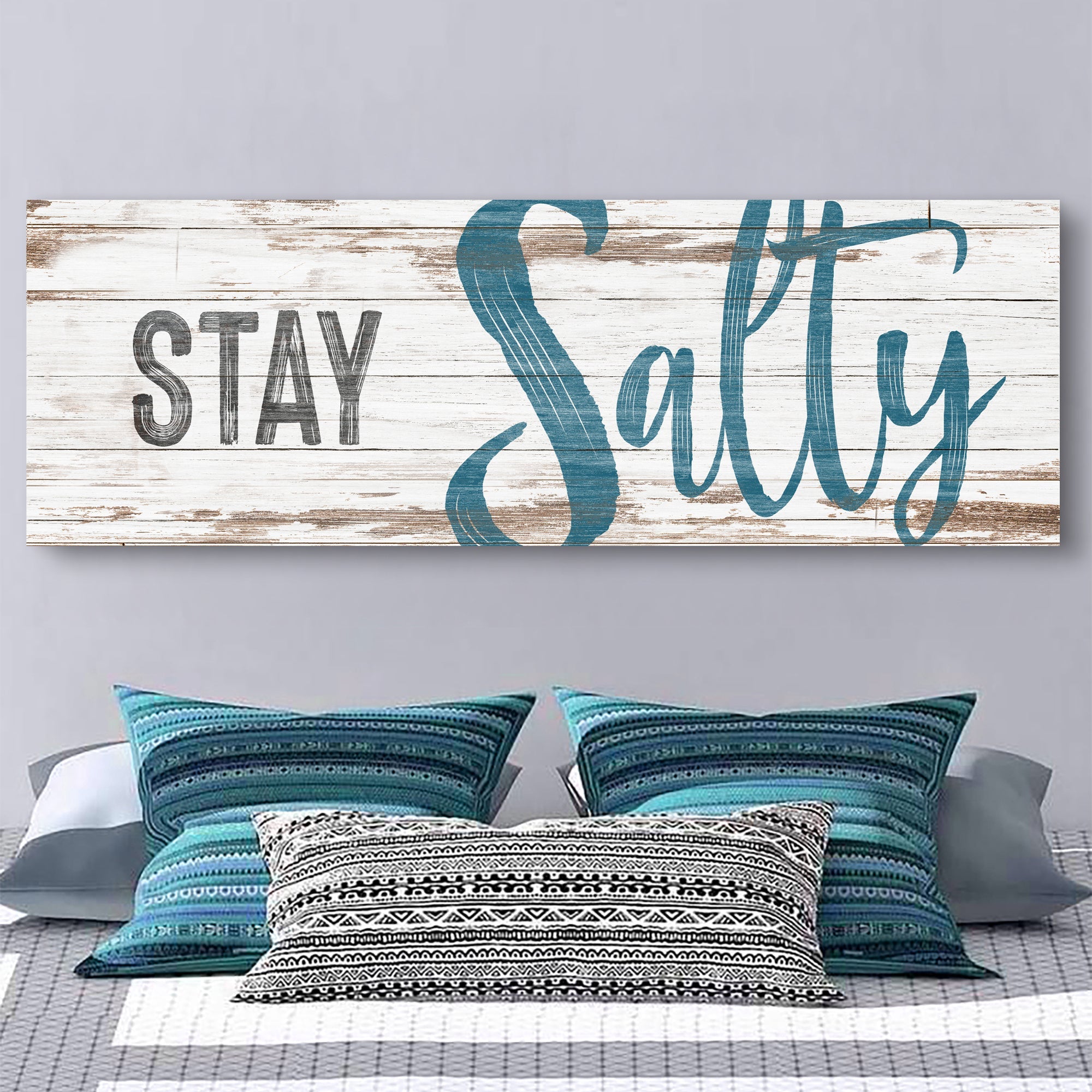 Stay Salty Coastal Sign VIII on sale at MyriadMart