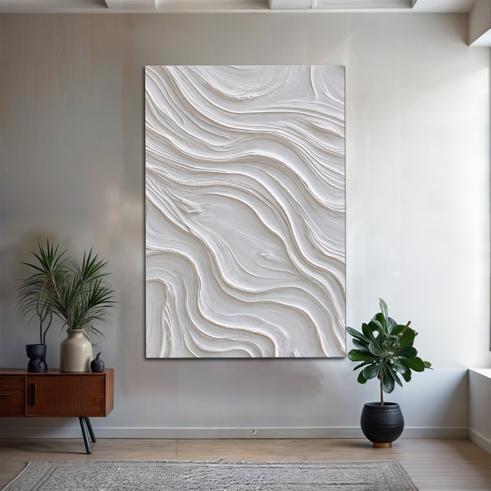 Minimalist Ocean Wave Wall Art on sale at MyriadMart