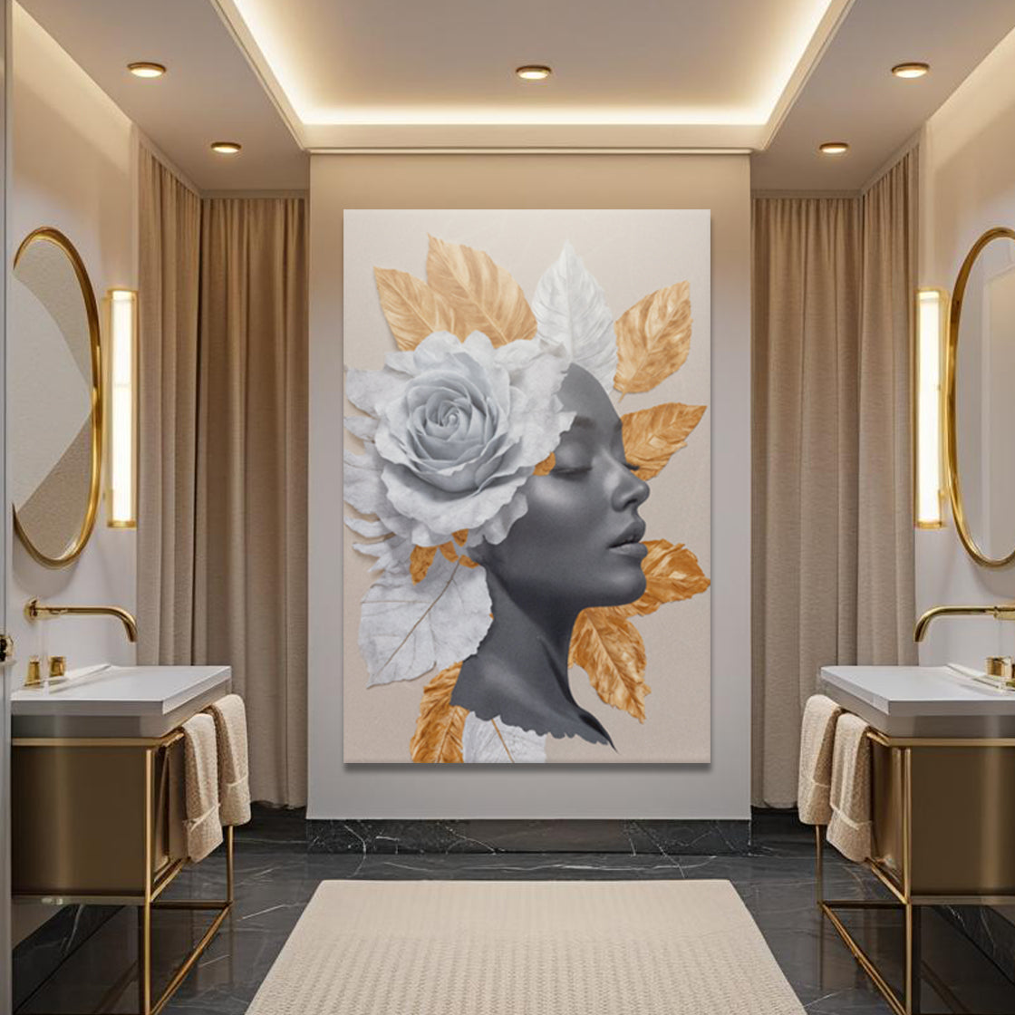 Floral Majesty Wall Art IV on sale at MyriadMart