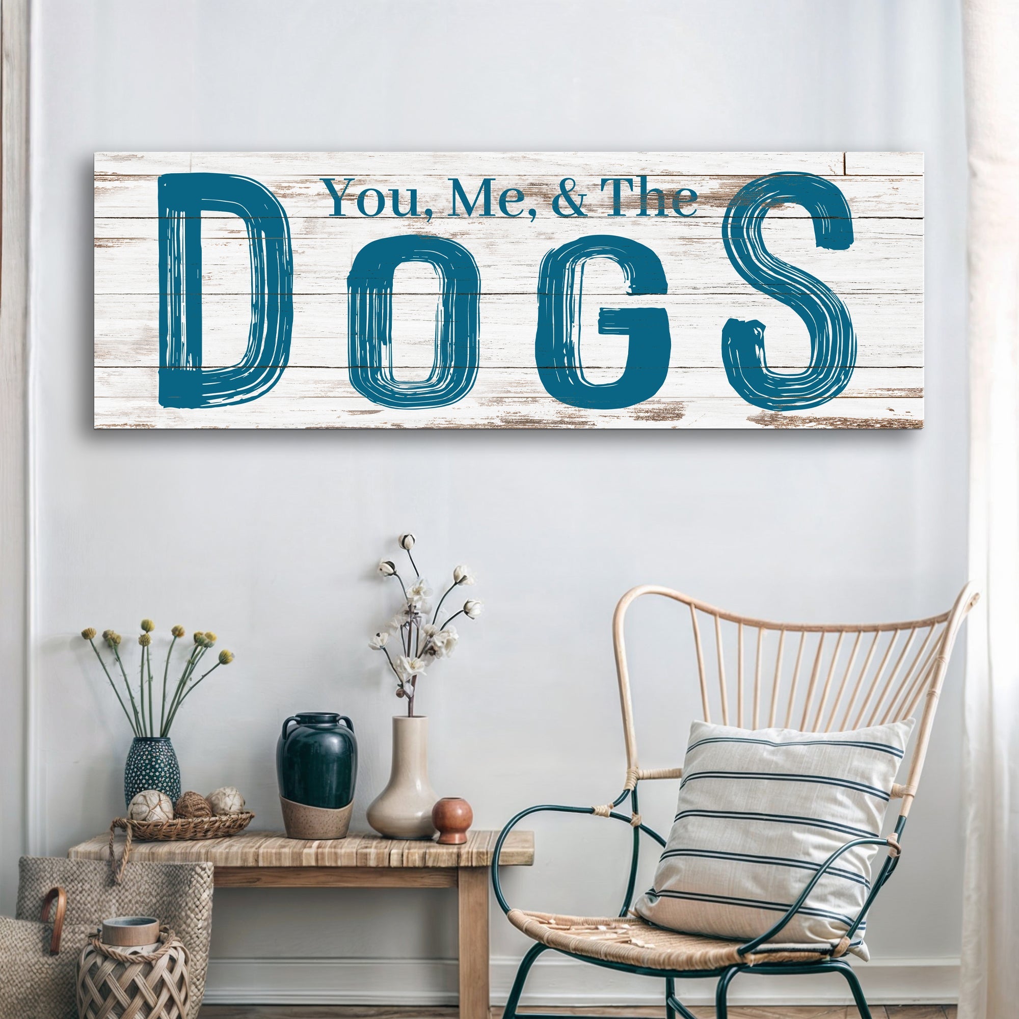 You, Me And The Dogs Sign V on sale at MyriadMart
