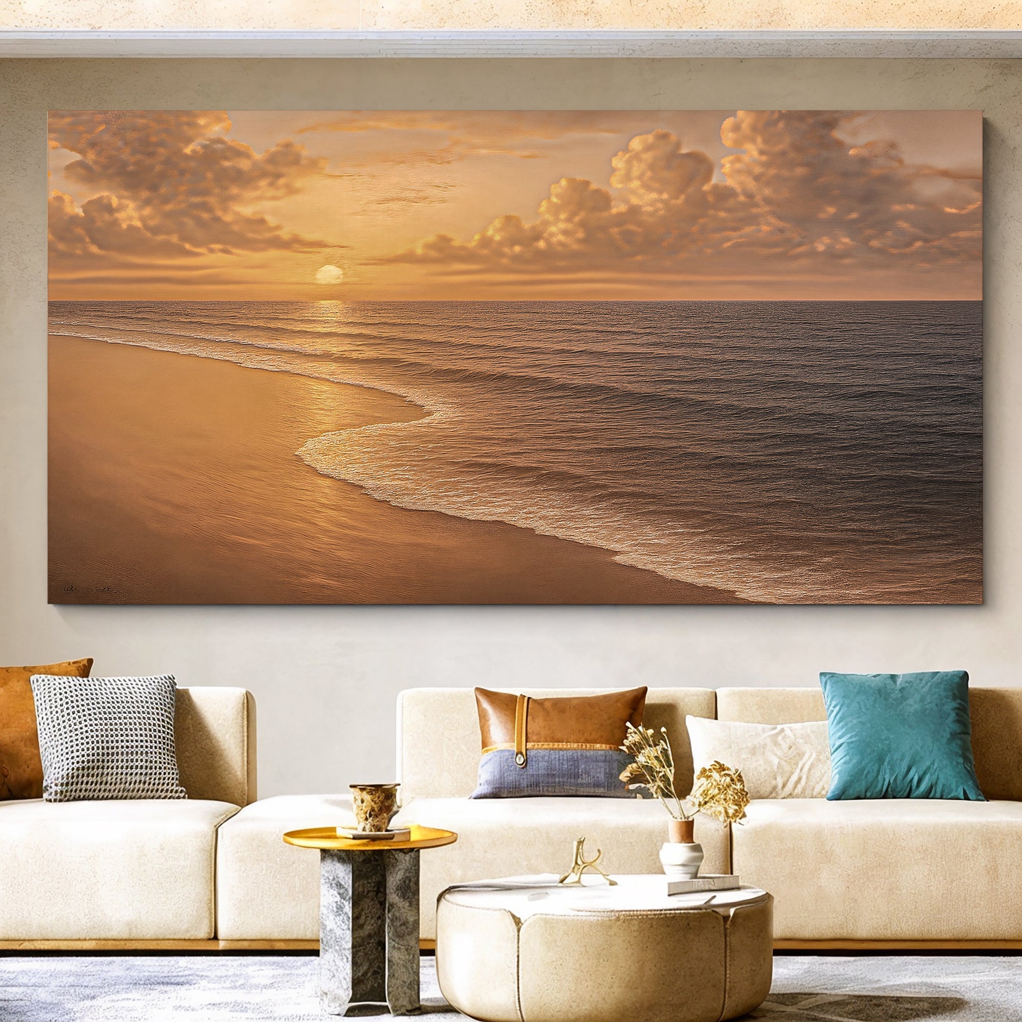 Beach Shoreline Coastal Wall Art VIII on sale at MyriadMart