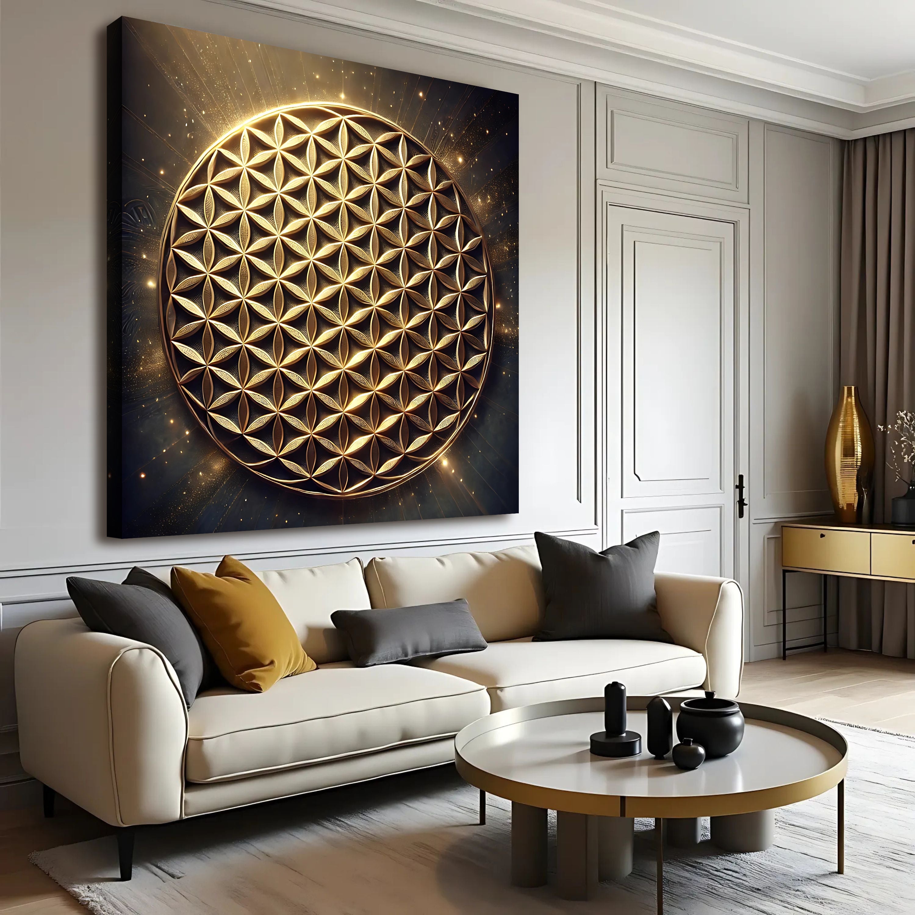 Flower Of Life Wall Art V on sale at MyriadMart