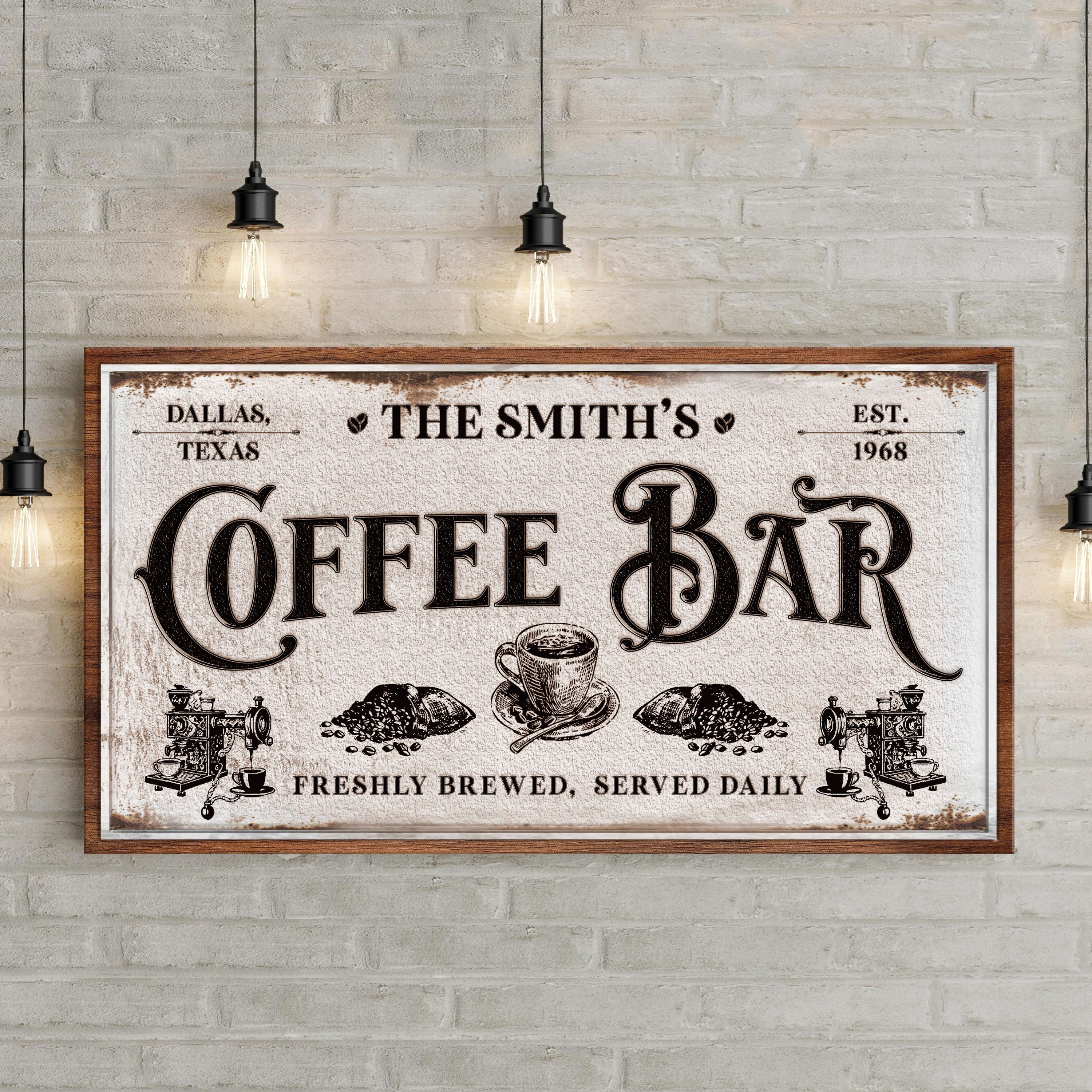 Coffee Bar Sign VIII on sale at MyriadMart