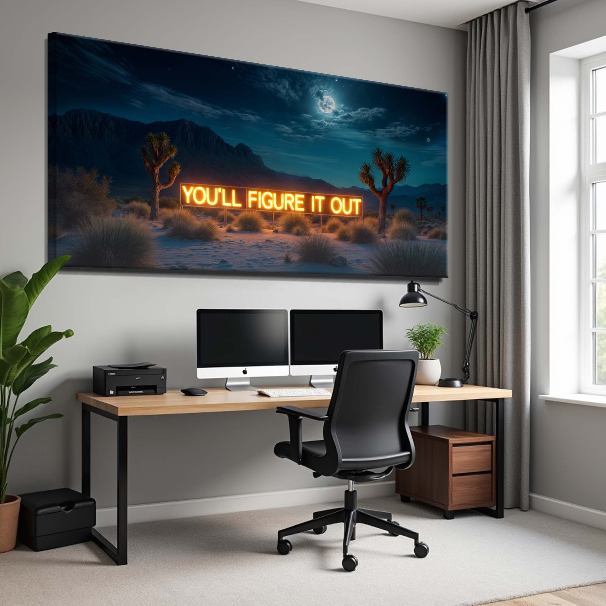 You'll Figure It Out Motivational Wall Sign on sale at MyriadMart