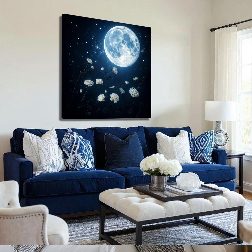 Lunar Canvas Wall Art on sale at MyriadMart