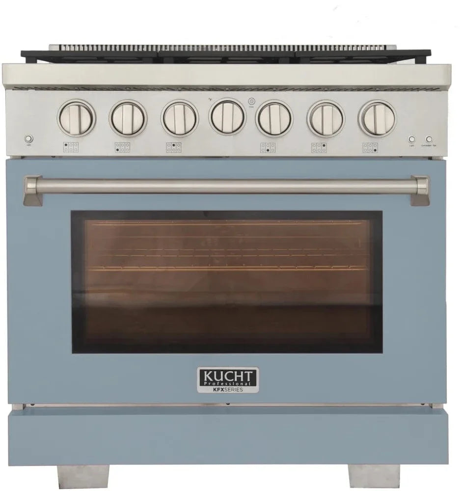 Kucht 36" Freestanding Professional Gas Range KFX3600X-LB on sale at MyriadMart