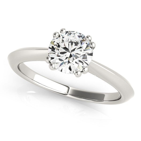 14k White Gold Double Prong Set Solitaire Diamond Engagement Ring 1 cttw on sale at MyriadMart