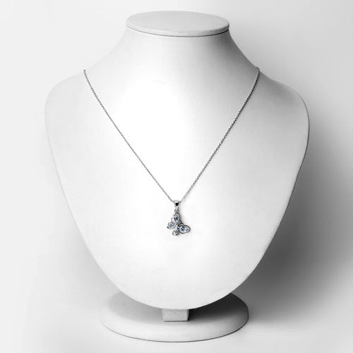 0.78 Carat Genuine Blue Topaz .925 Sterling Silver Pendant on sale at MyriadMart
