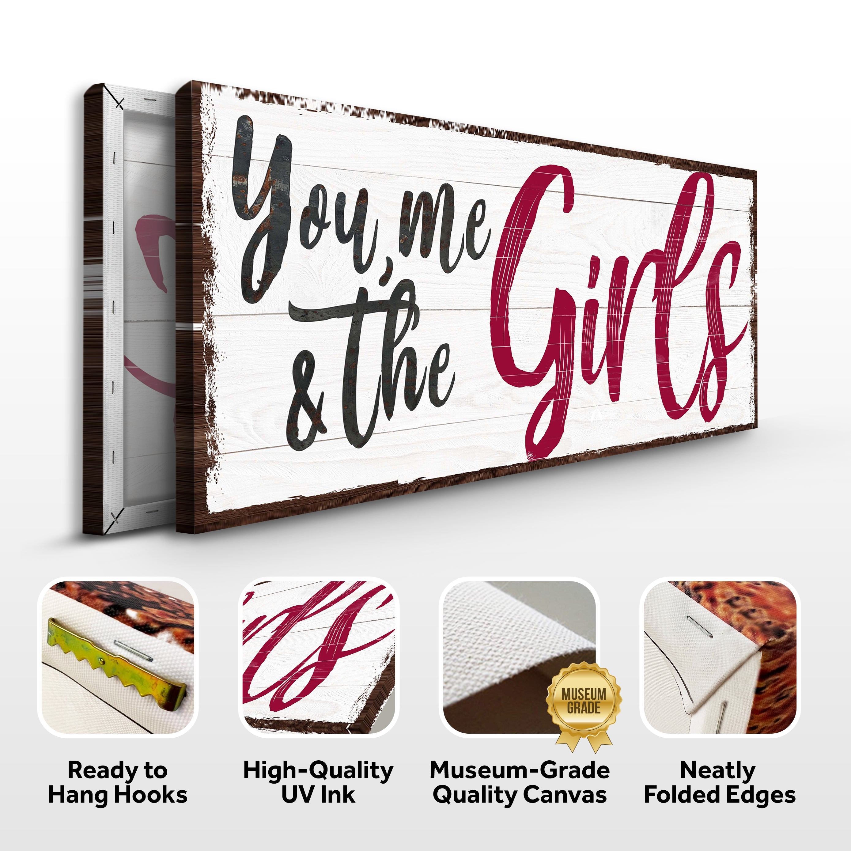 You, Me And The Girls Sign III on sale at MyriadMart
