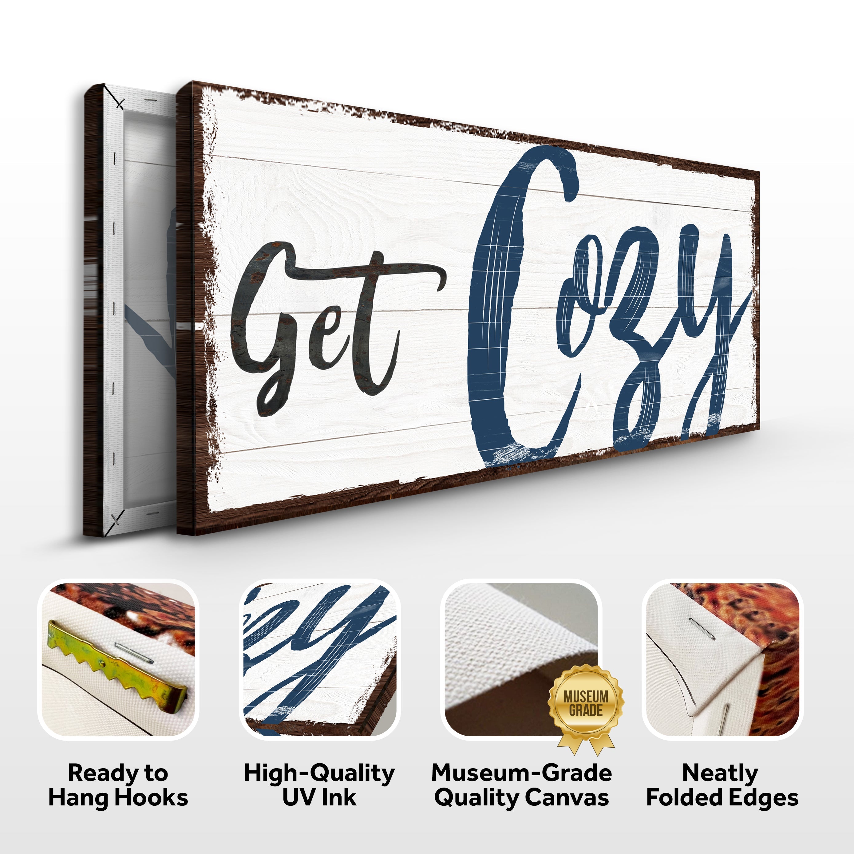 Get Cozy Sign on sale at MyriadMart