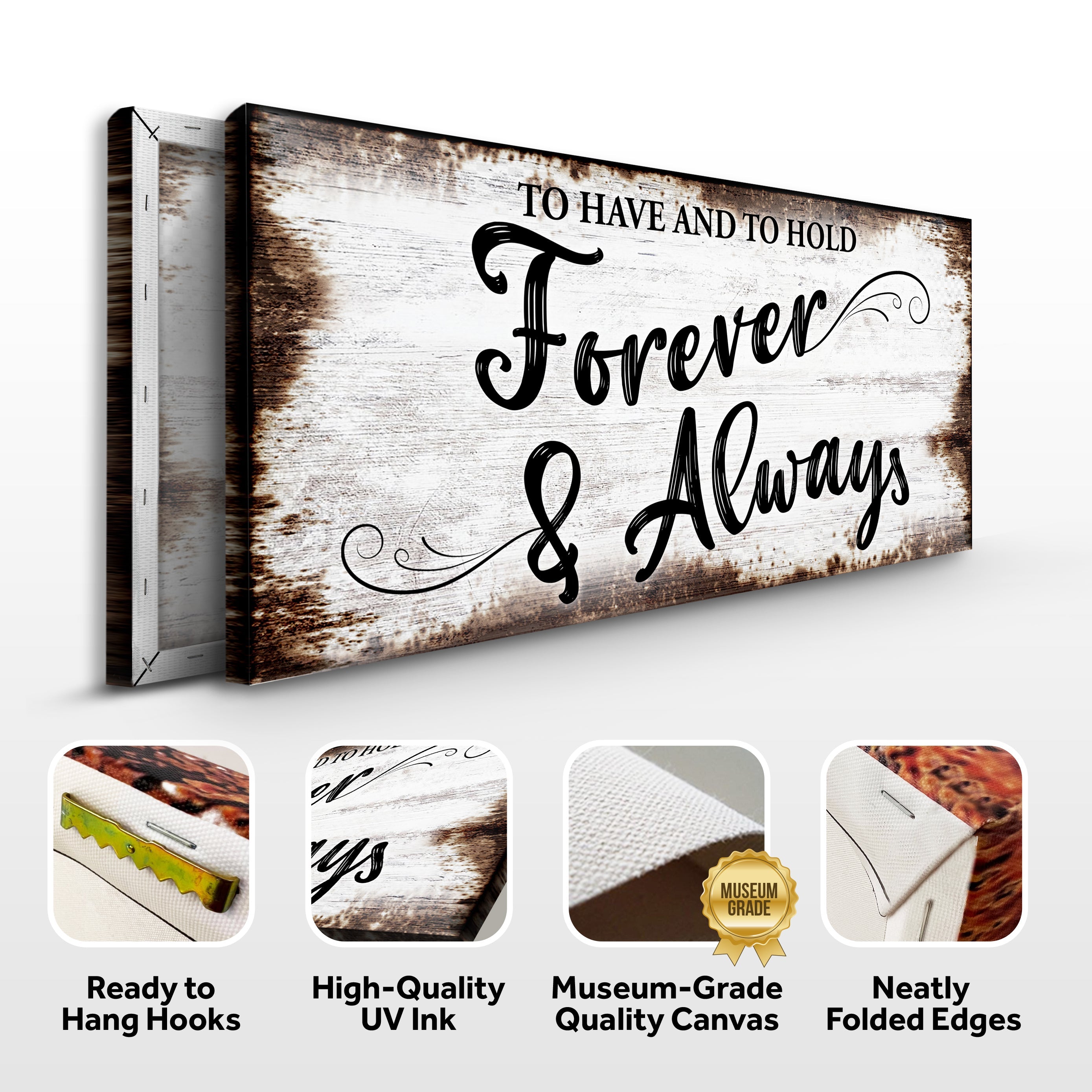 To Have And To Hold Forever And Always Sign II on sale at MyriadMart