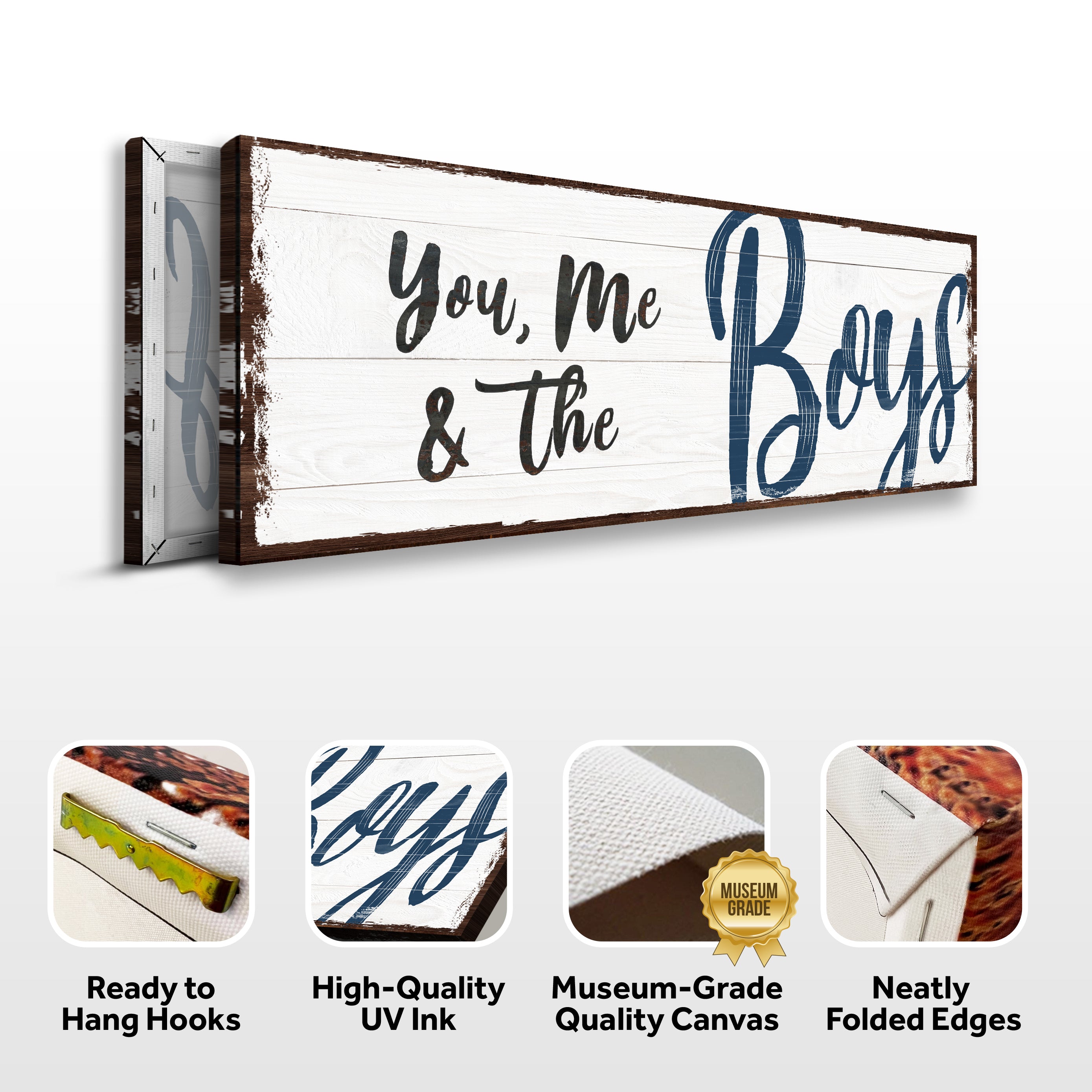 You, Me And The Boys Sign VII on sale at MyriadMart