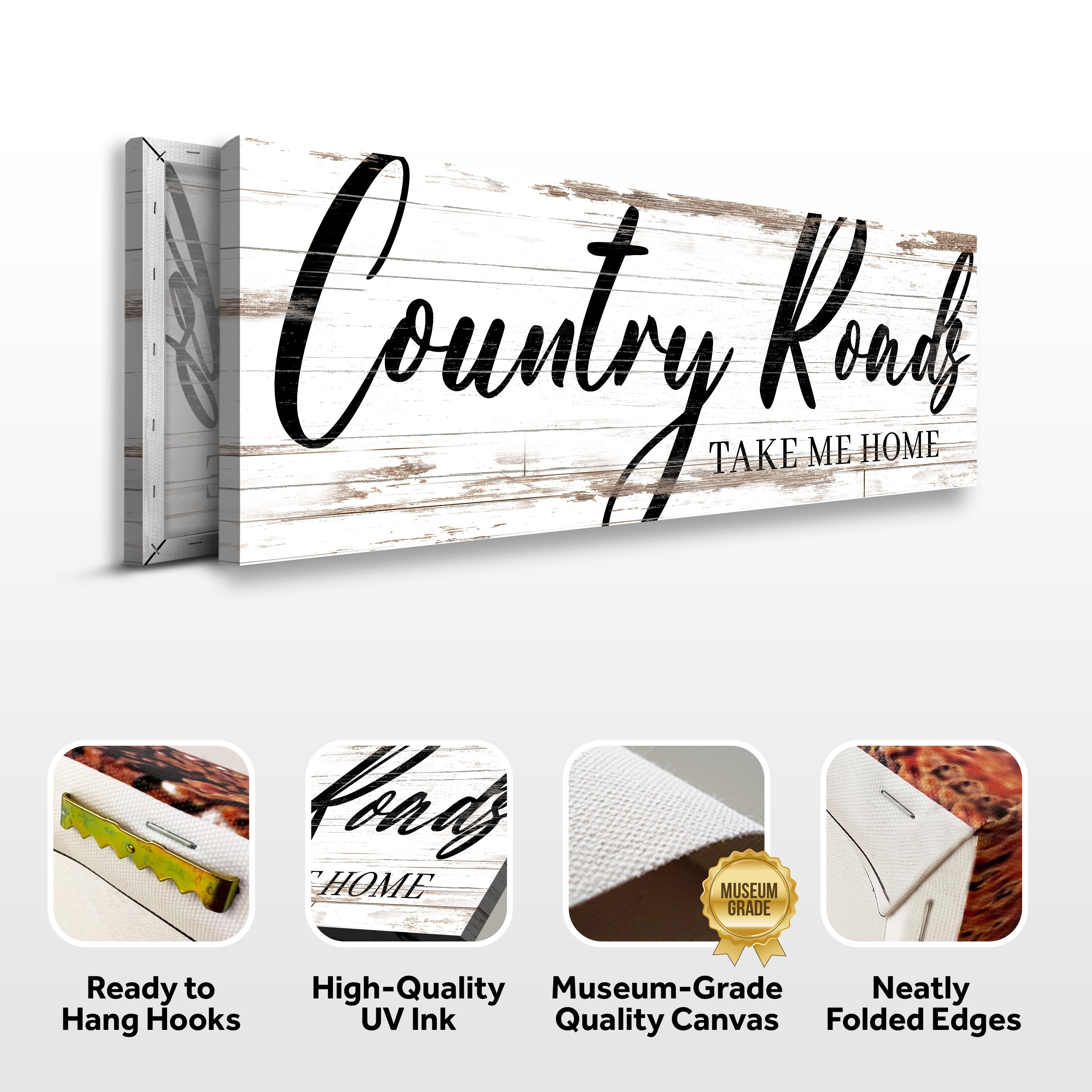 Country Roads Take Me Home Sign II on sale at MyriadMart