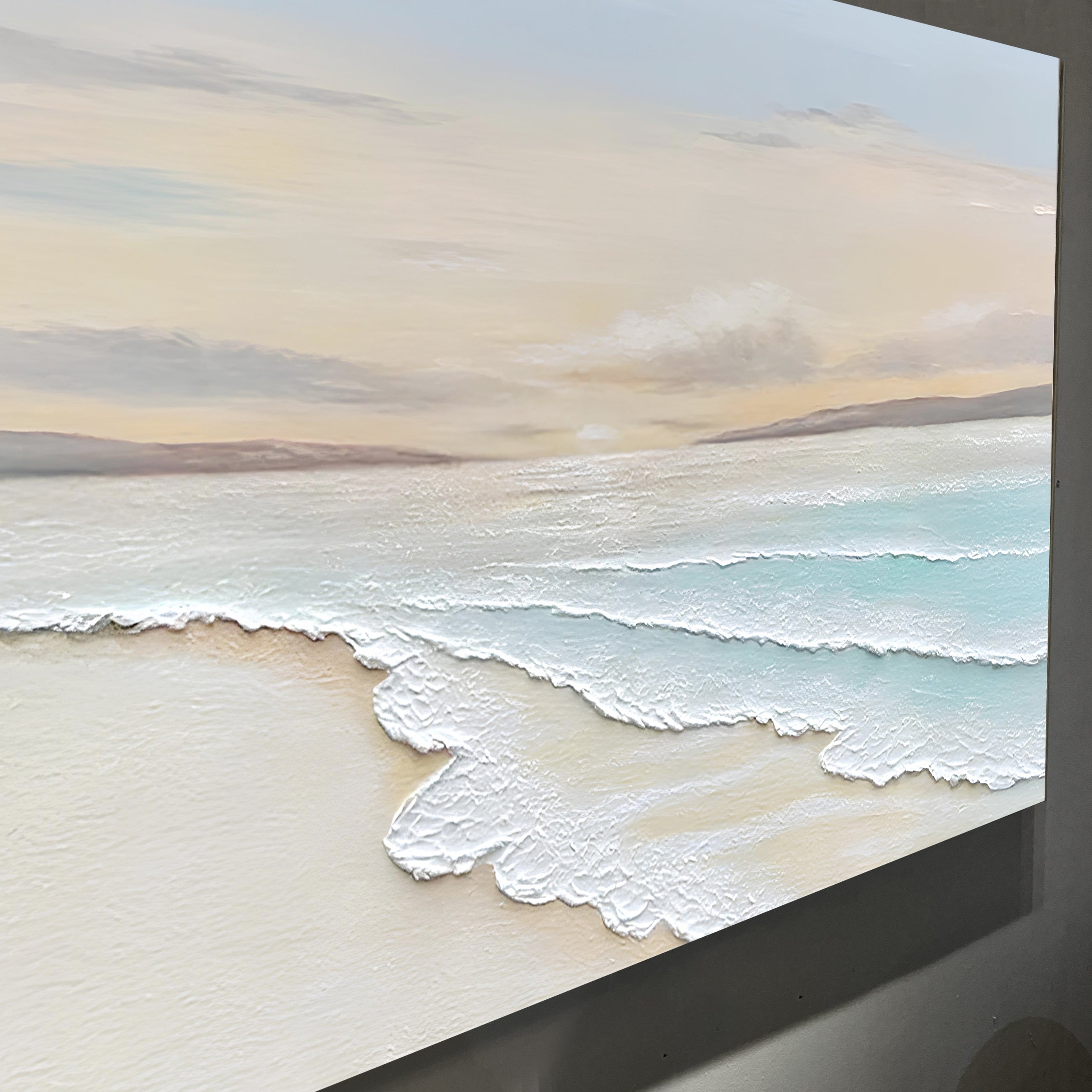Serene Ocean Wave Coastal Wall Art IV on sale at MyriadMart