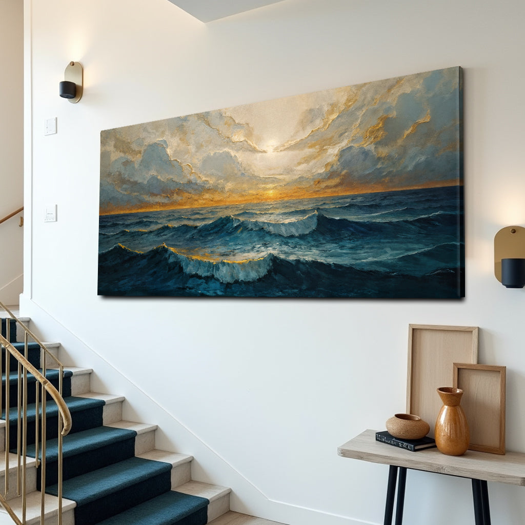 Waterscape Abstract Wall Art XI on sale at MyriadMart