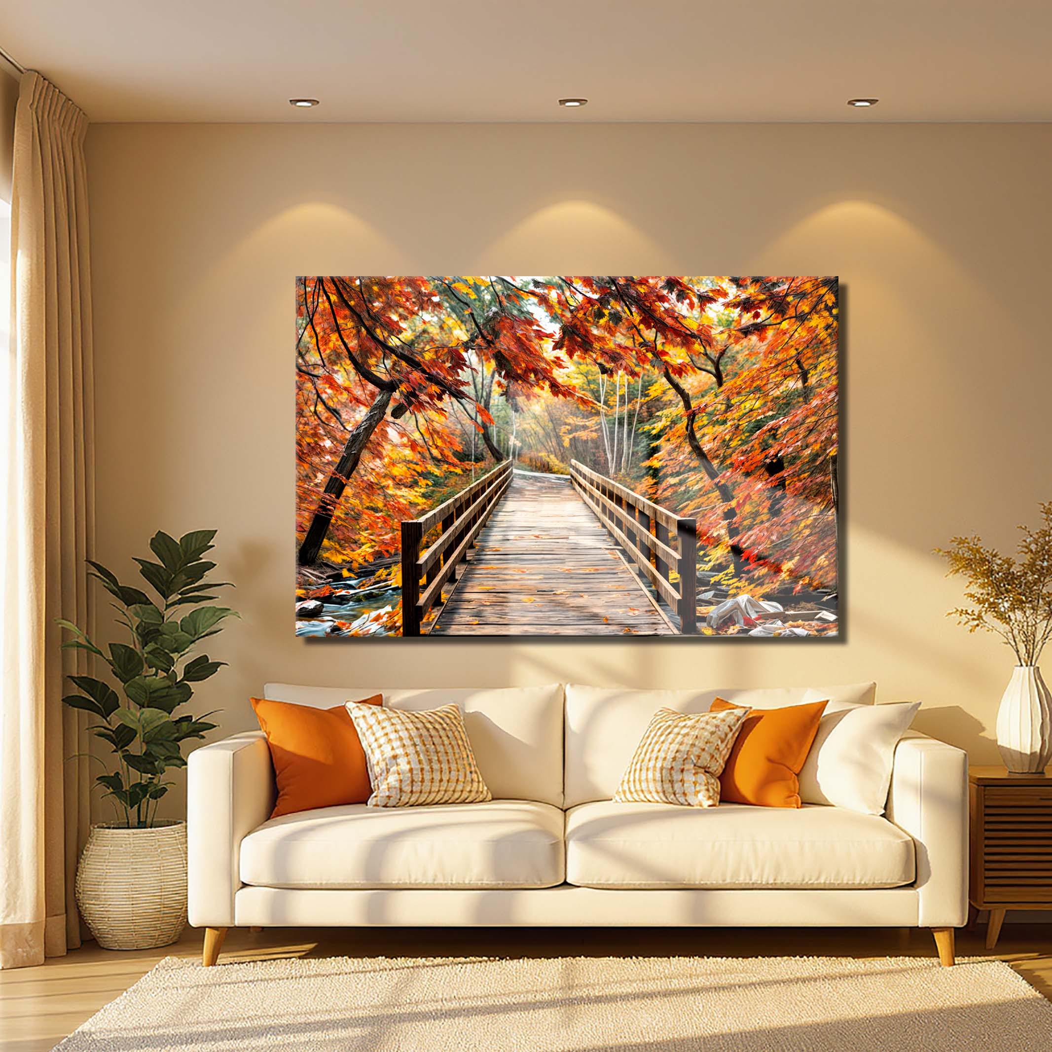 Crossing Autumn Wall Art on sale at MyriadMart