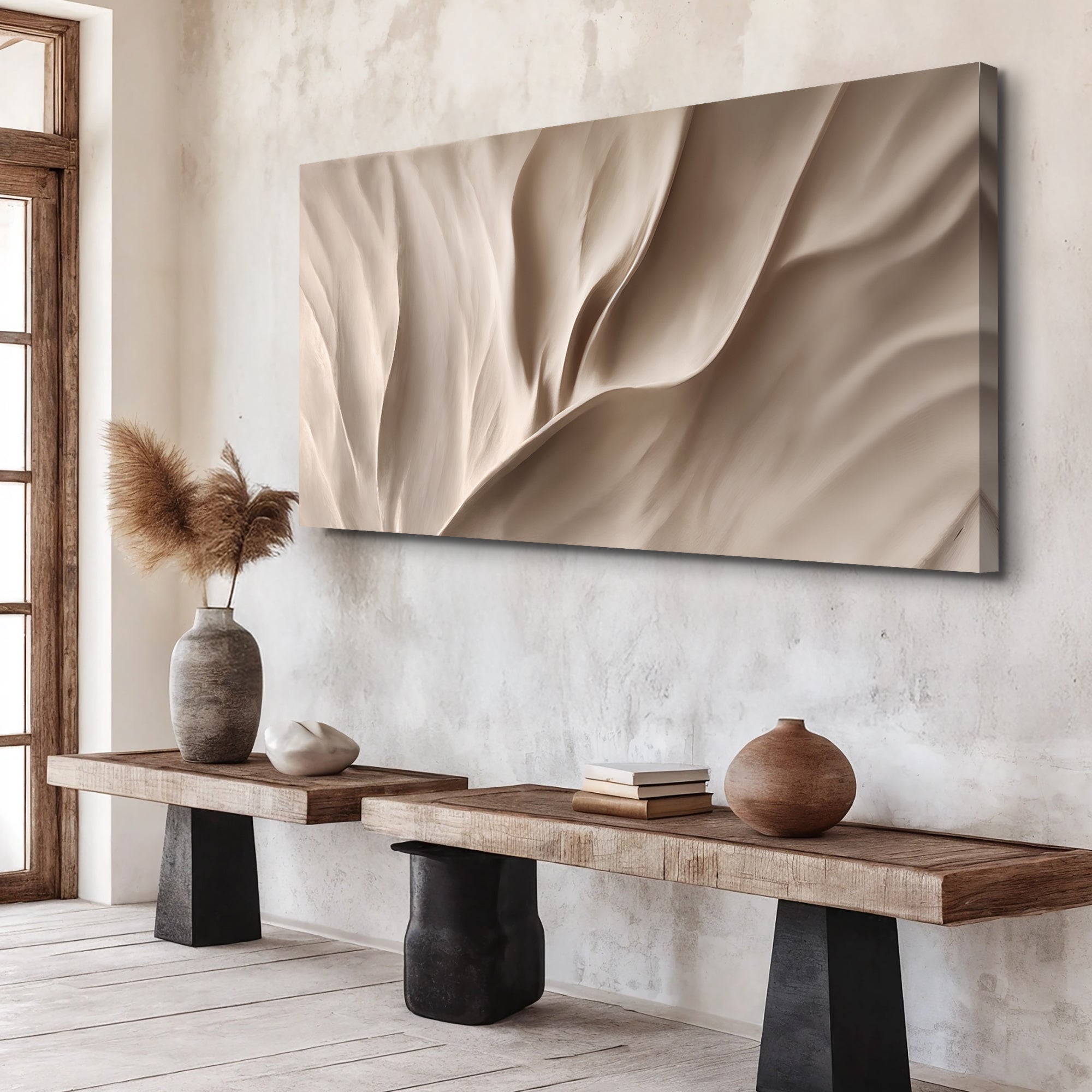 Soft Waves of Elegance Wall Art on sale at MyriadMart