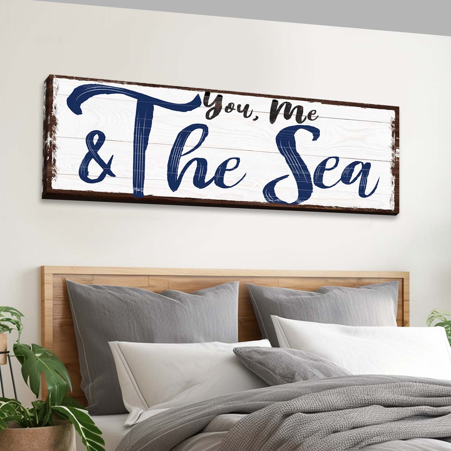 You, Me And The Sea Beach Sign II on sale at MyriadMart