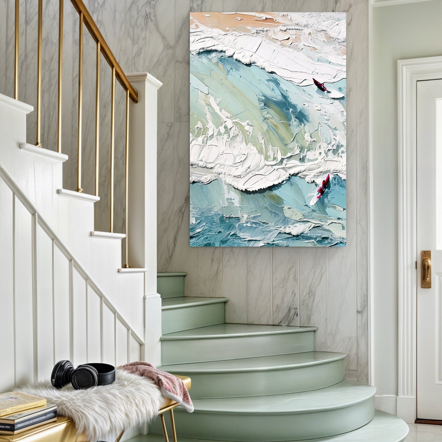 3D Sea Wall Art on sale at MyriadMart