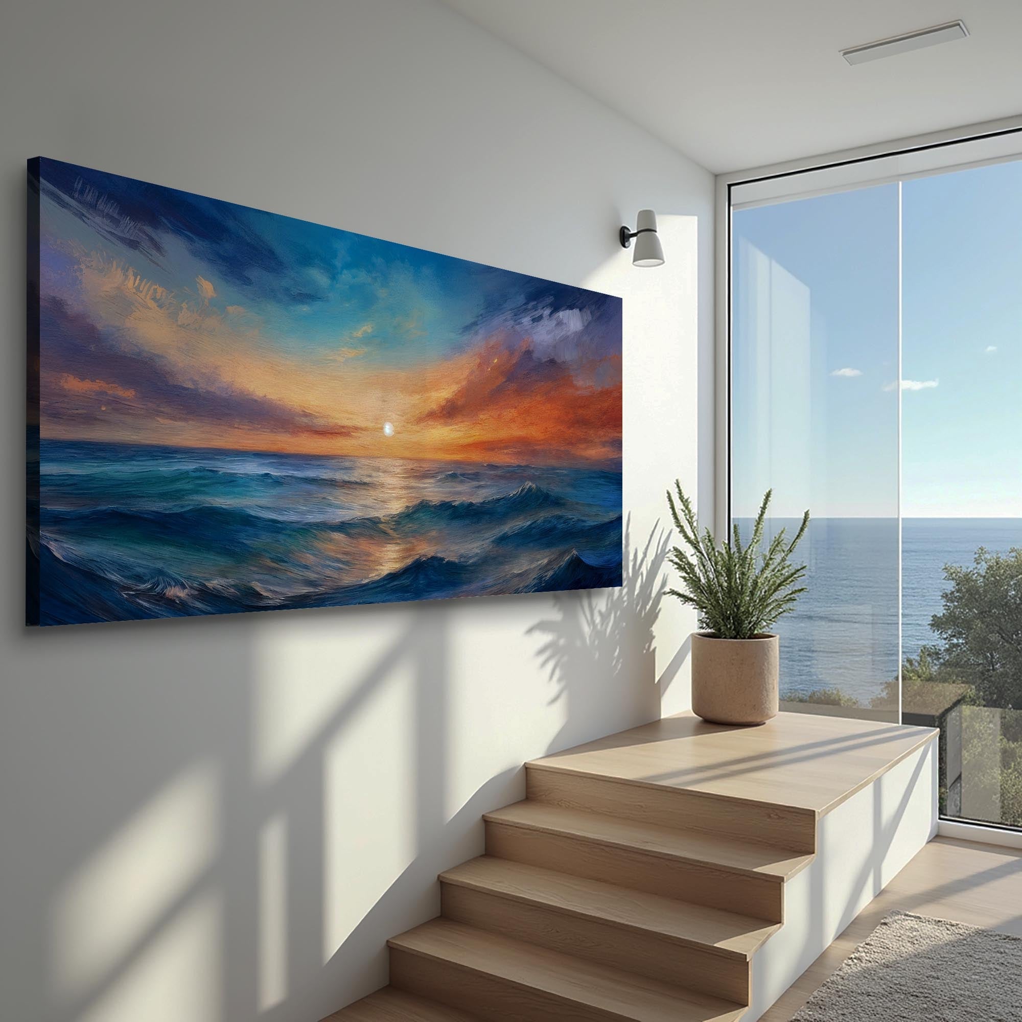 Waterscape Abstract Wall Art XIII on sale at MyriadMart